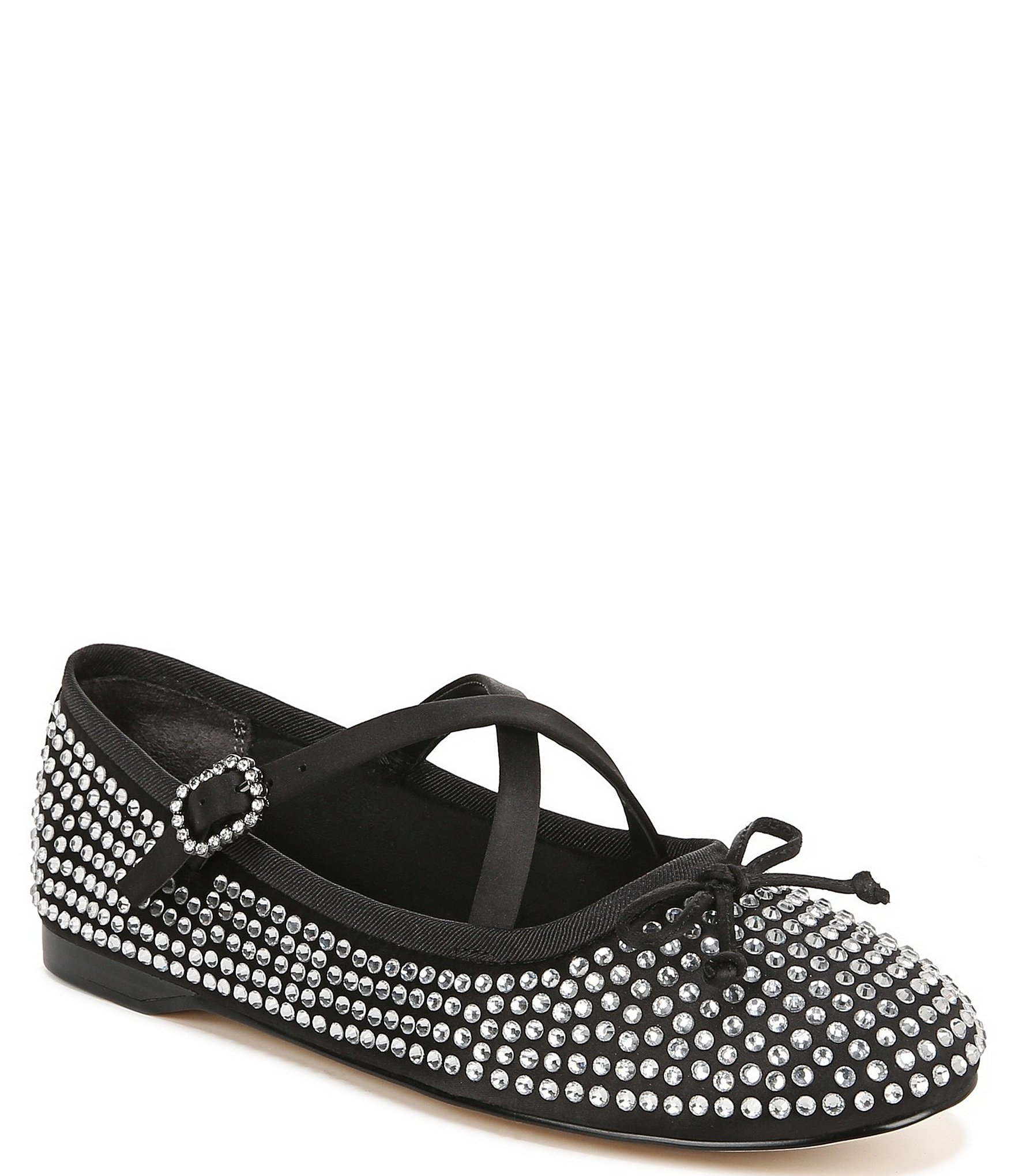 Jeweled discount ballet flats