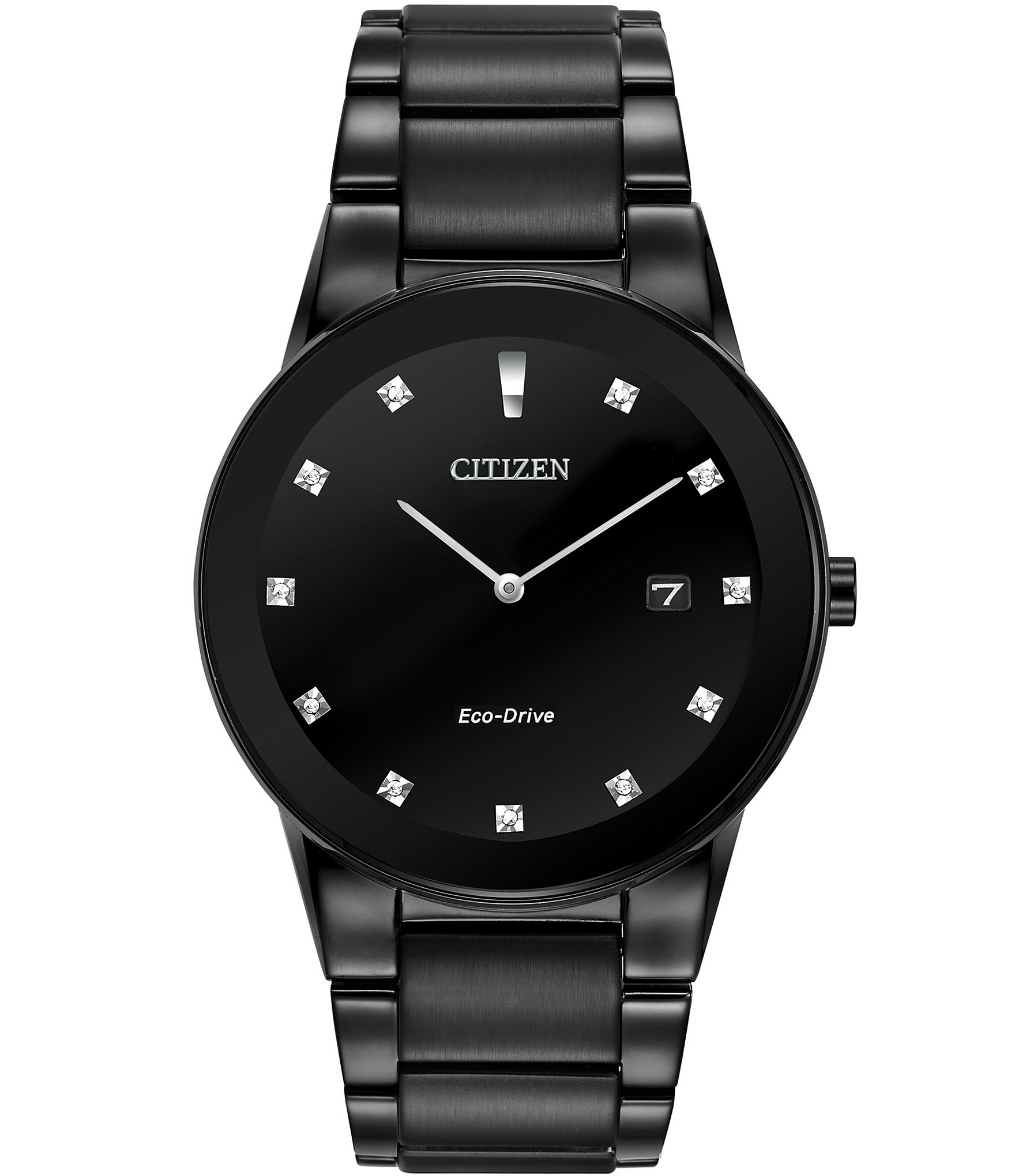 Citizen Men's Axiom Two Hand Stainless Steel Bracelet Watch