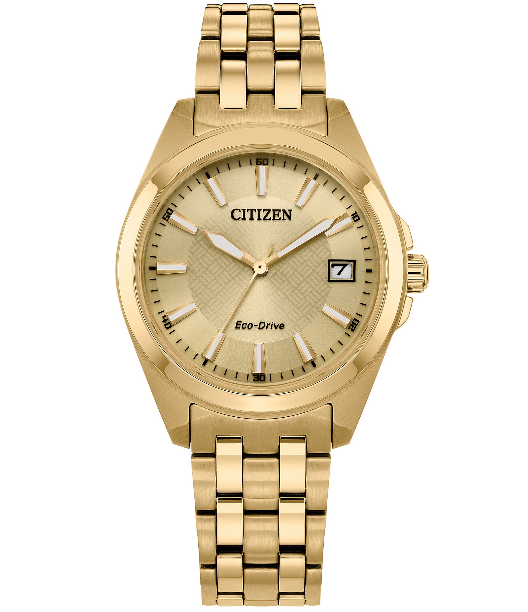 Citizen Men's Peyten 33mm Three Hand Gold Stainless Steel Bracelet Watch