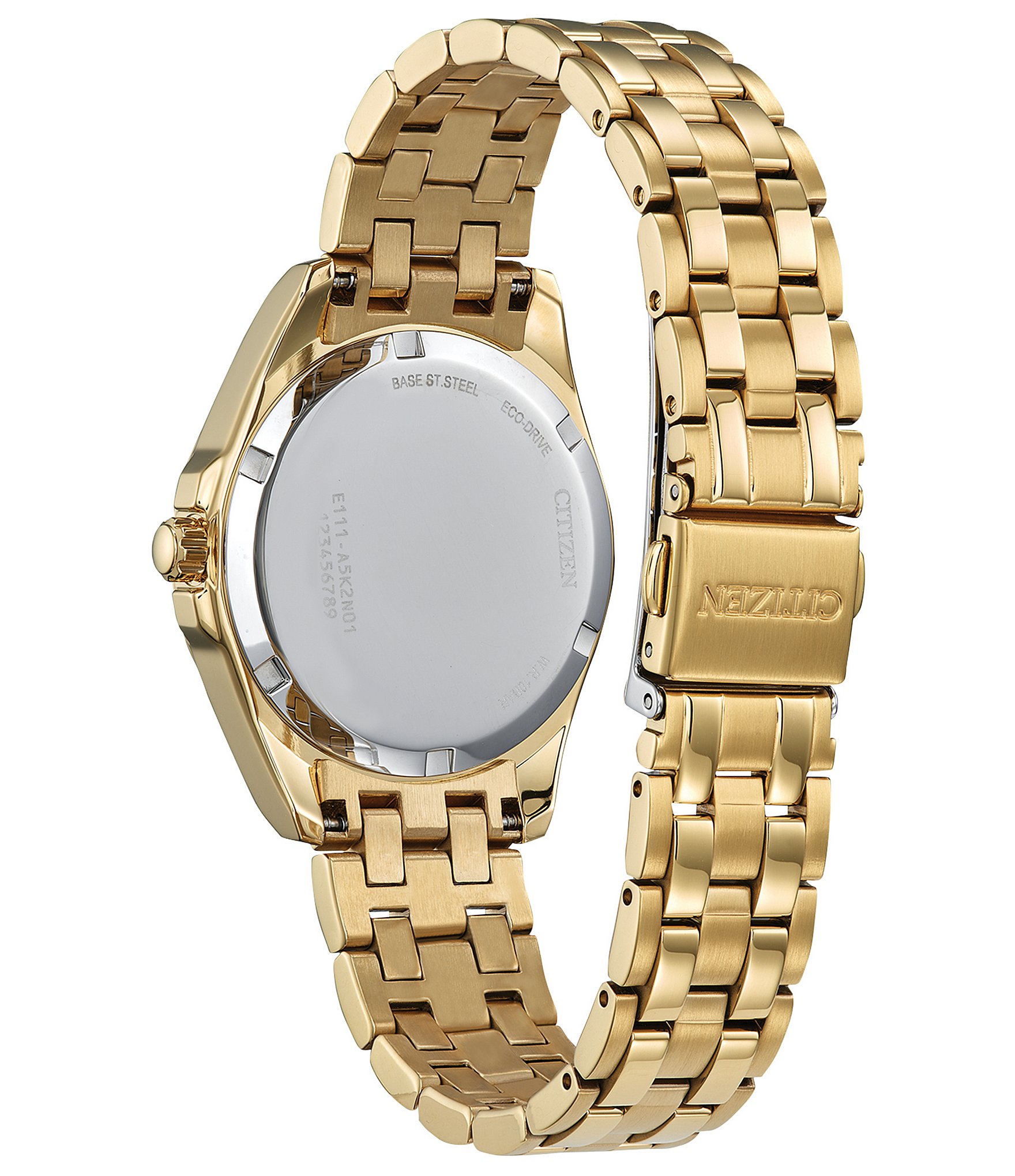 Citizen Men's Peyten 33mm Three Hand Gold Stainless Steel Bracelet Watch