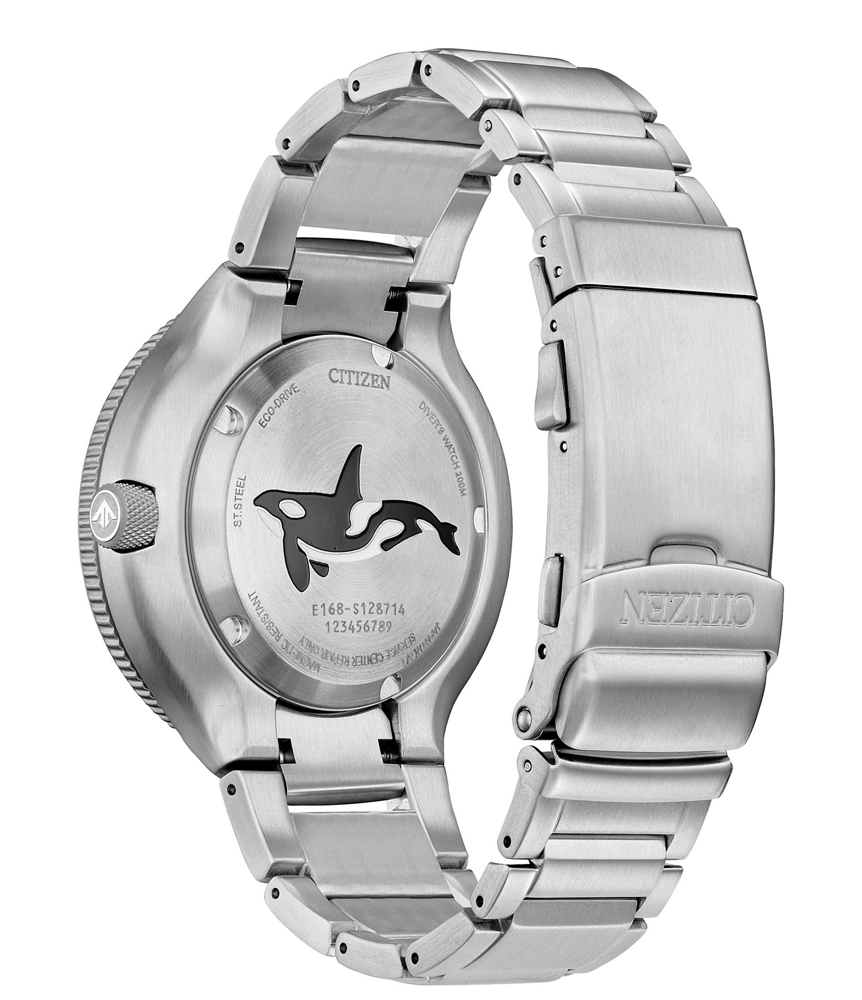 Citizen Men's Promaster Dive Three Hand Stainless Steel Bracelet Watch