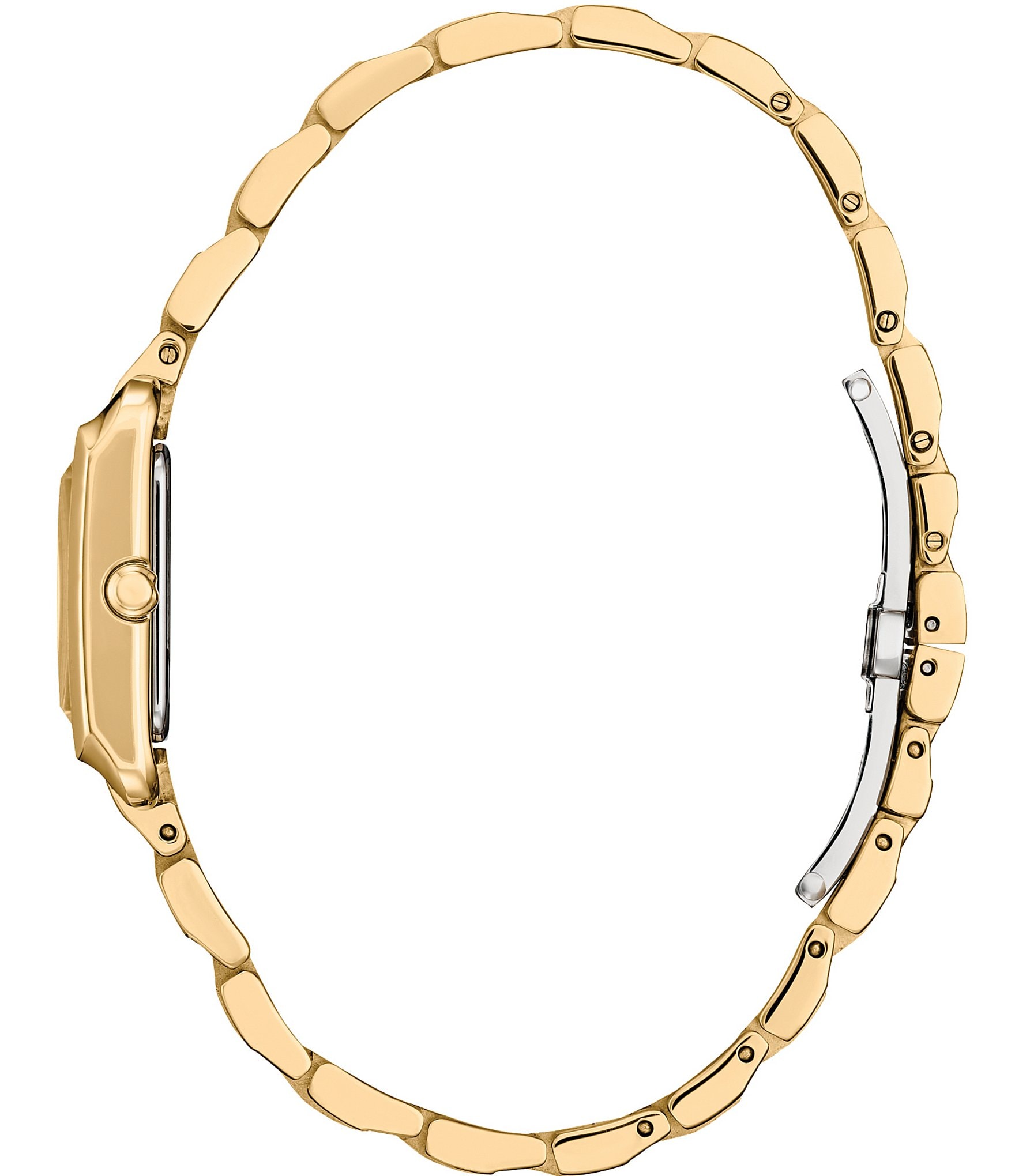 Citizen Women's Bianca Analog Three Hand Gold Tone Stainless Steel Bracelet Watch