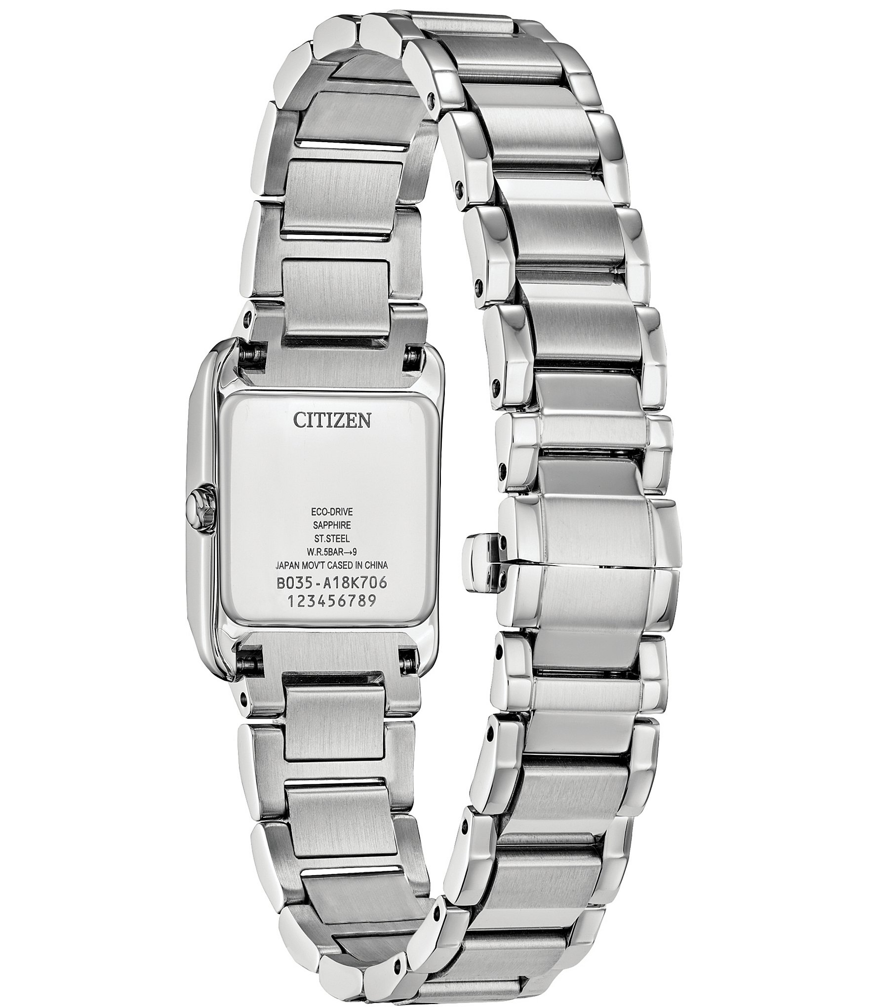 Citizen Women's Bianca Analog Three Hand Stainless Steel Bracelet Watch