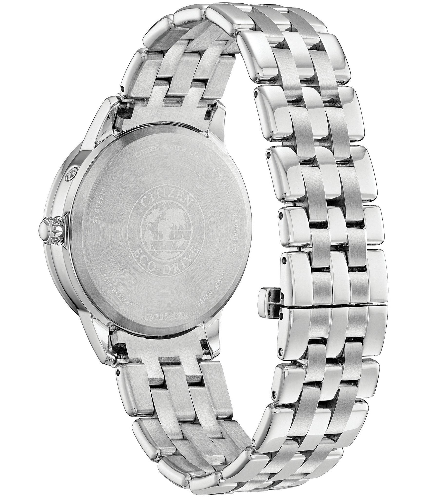 Citizen Women's Calendrier Analog Stainless Steel Bracelet Watch