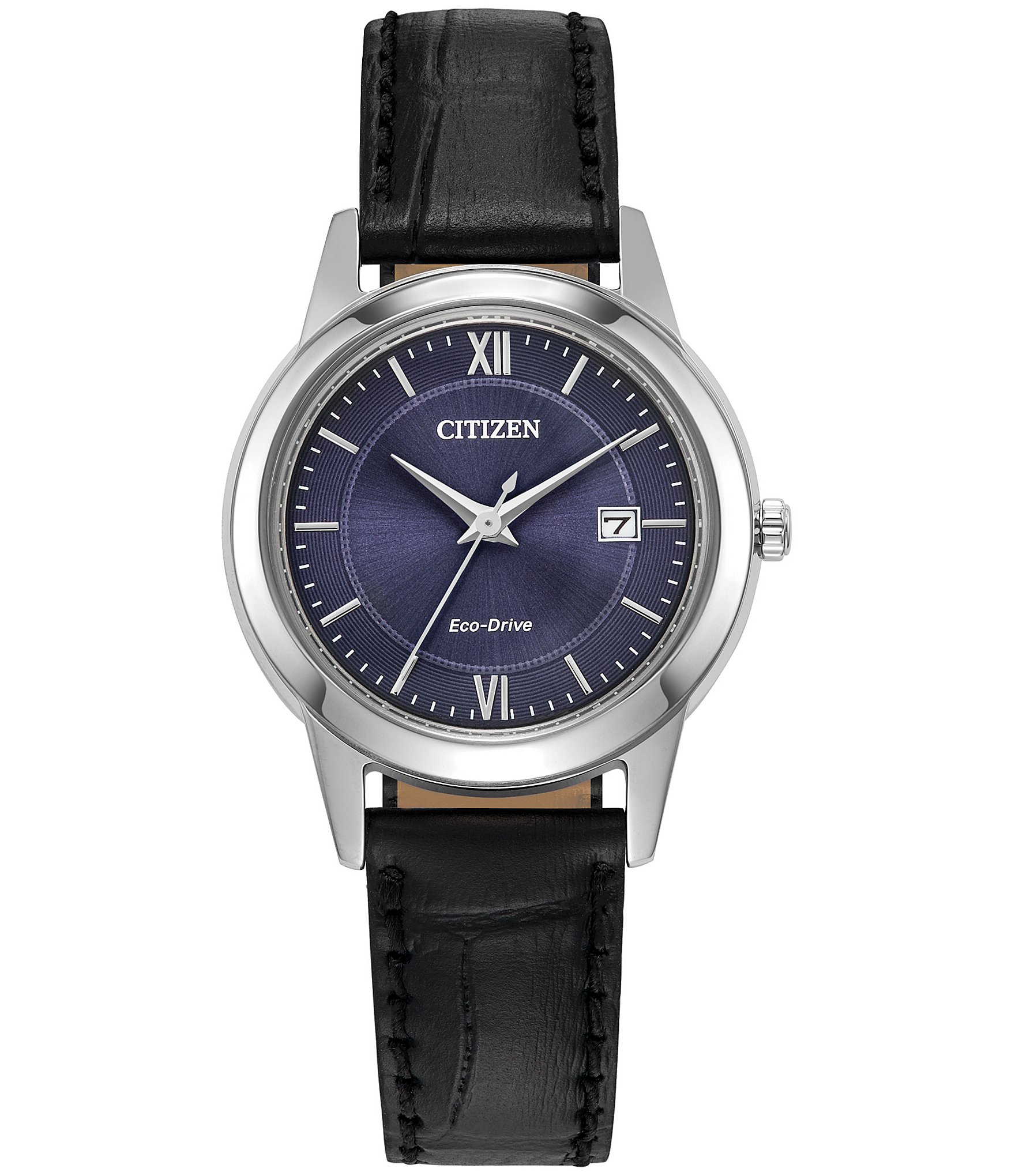 Citizen women's leather outlet strap watches