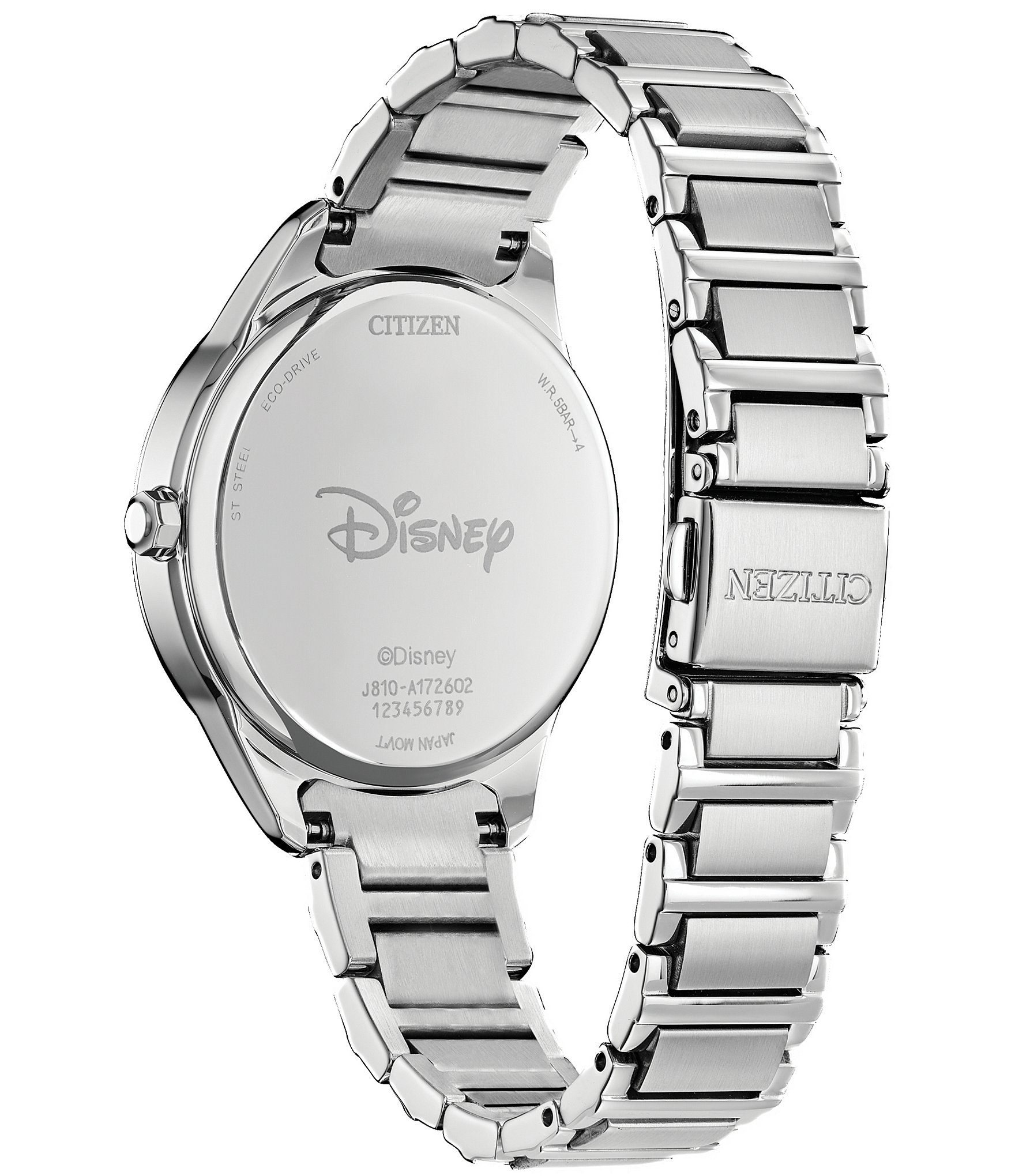 Citizen Women's Disney Collection Dancing Minnie Three Hand Stainless Steel Bracelet Watch