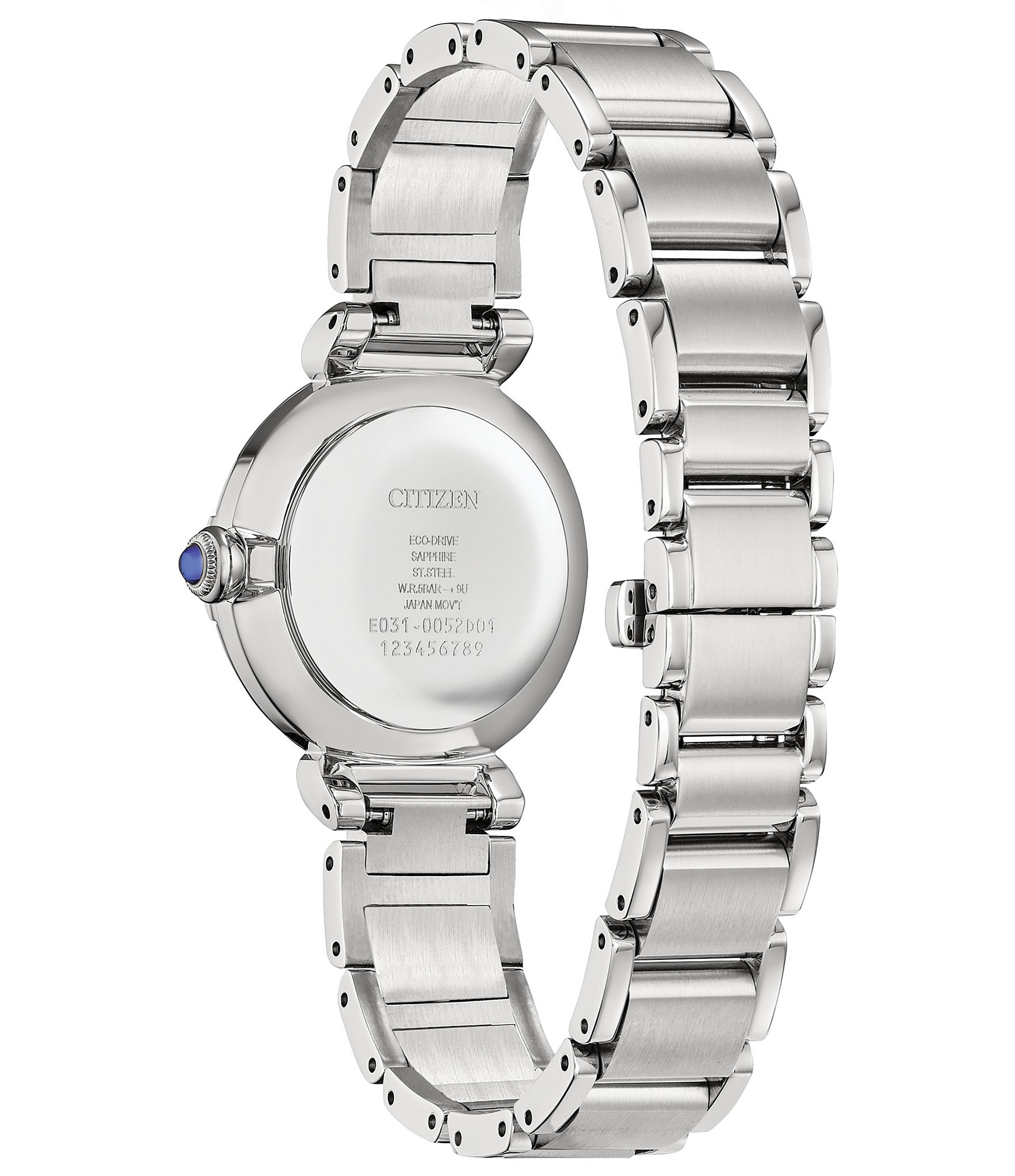 Citizen Women's L Mae Three Hand Stainless Steel Bracelet Watch