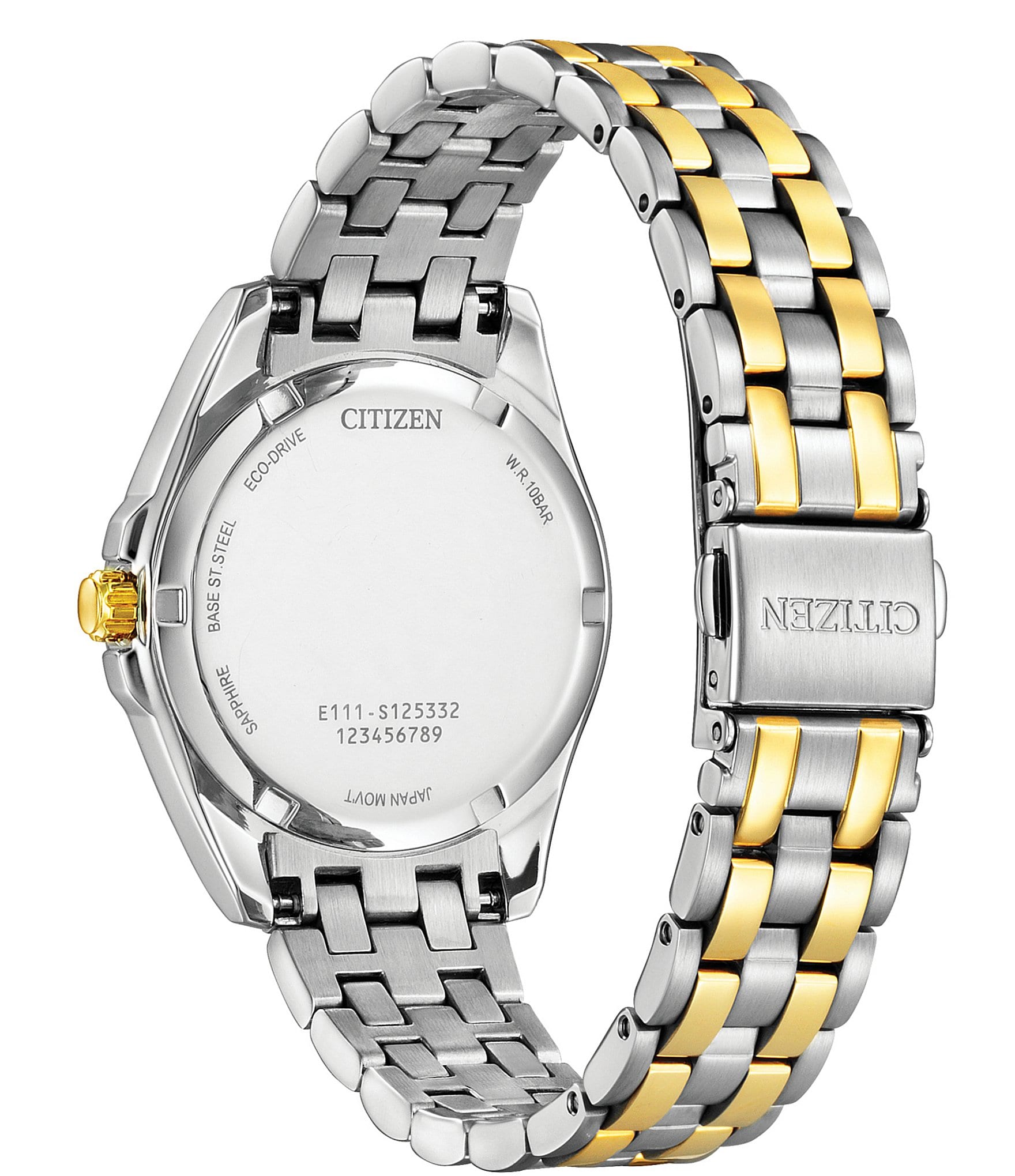 Citizen Women's Peyton Three Hand Two Tone Stainless Steel Bracelet Watch