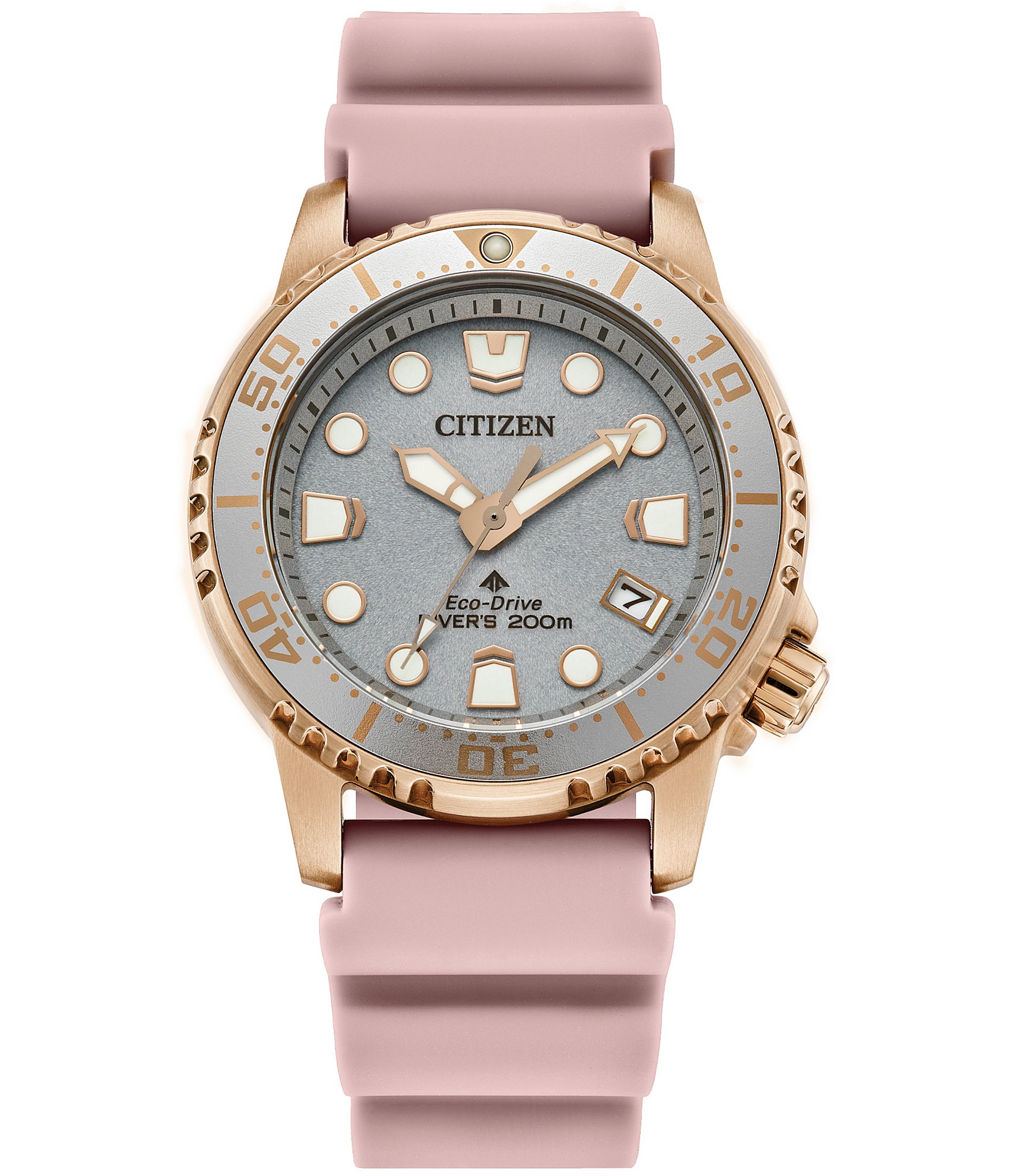Citizen Women's Promaster Dive Ecozilla 200m Rose Gold Analog Watch |  Dillard's