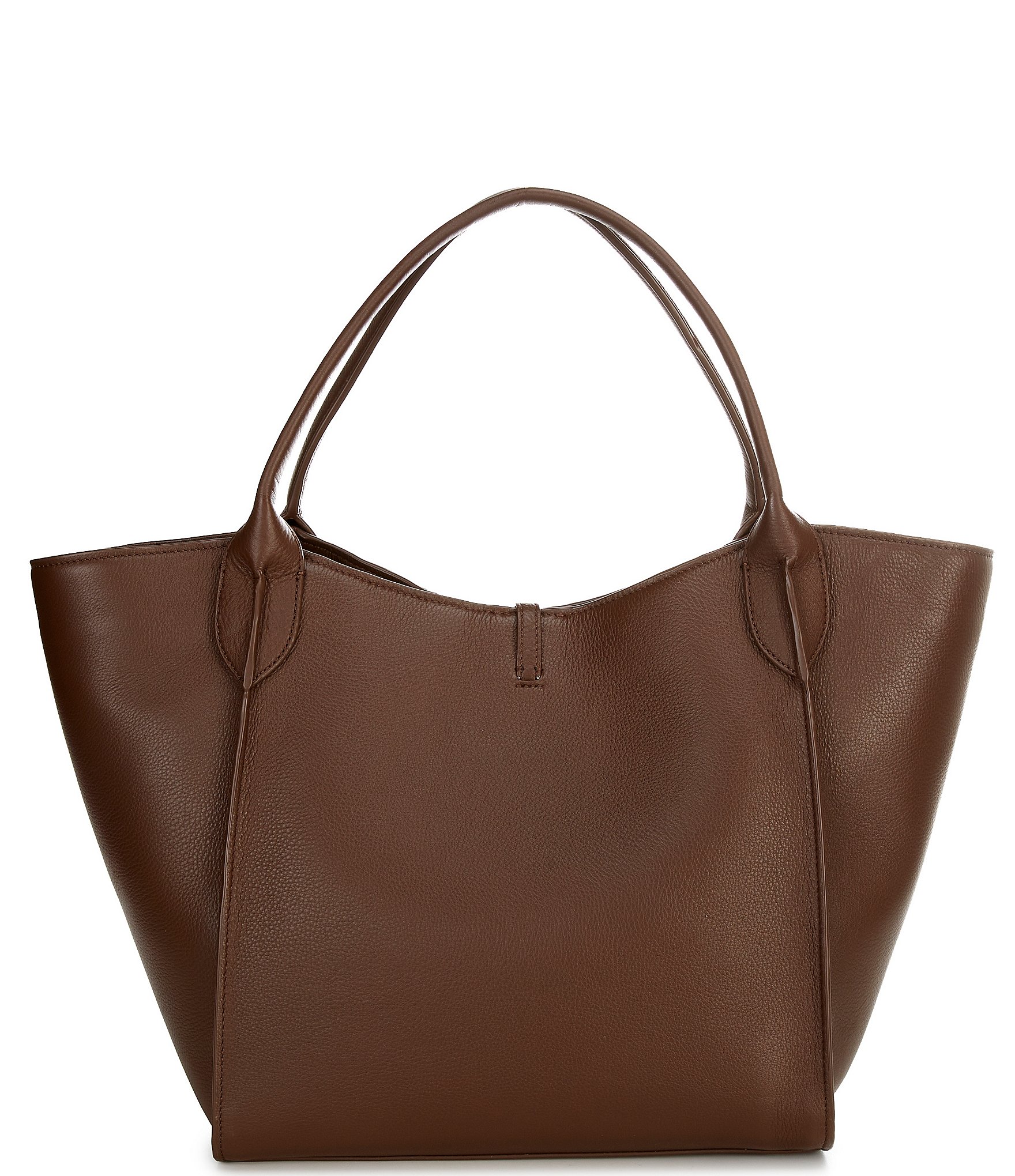 CITRINE Elsa Wedge Leather Tote Bag