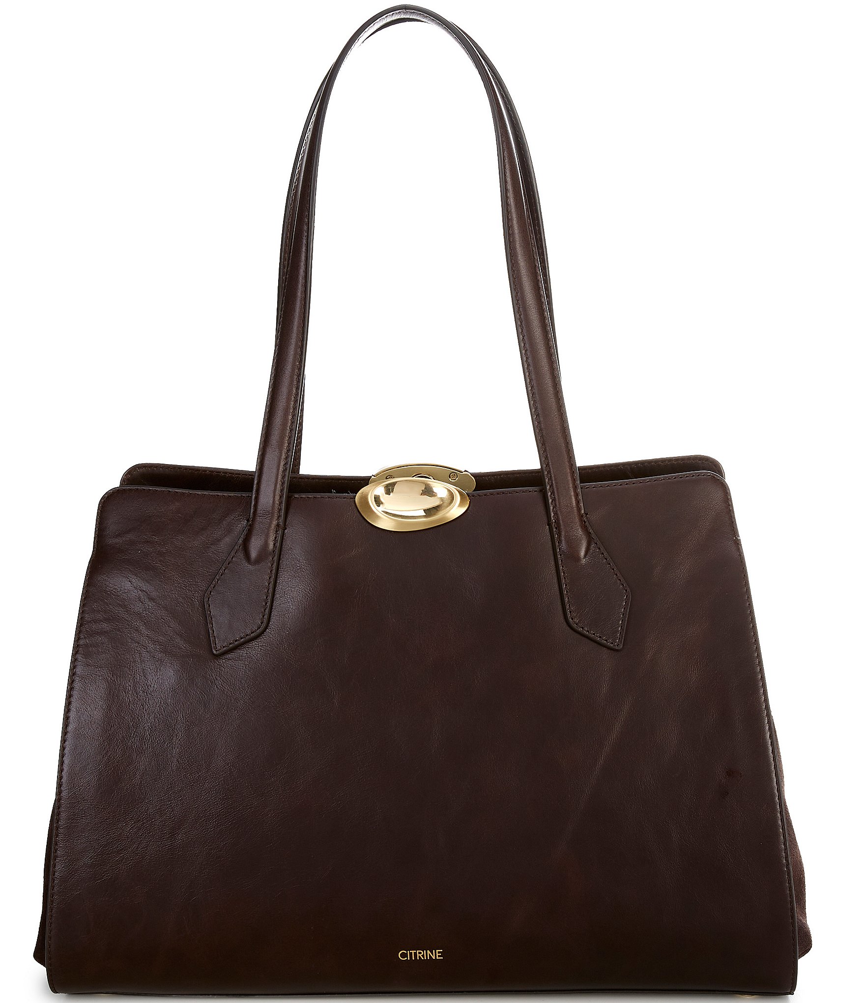 CITRINE June Double Handle Work Tote Bag