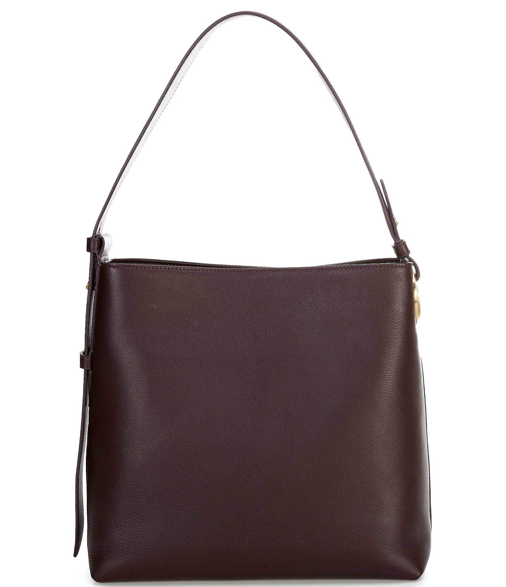 CITRINE Lola Leather Bucket Bag