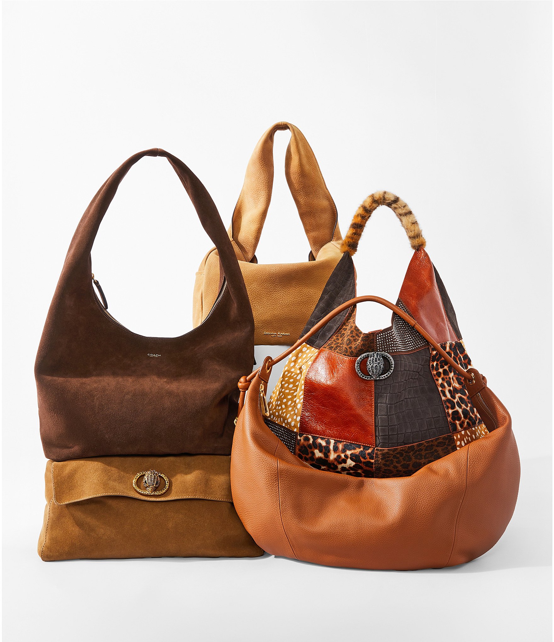 CITRINE Phoenix Crescent Oversized Shoulder Bag