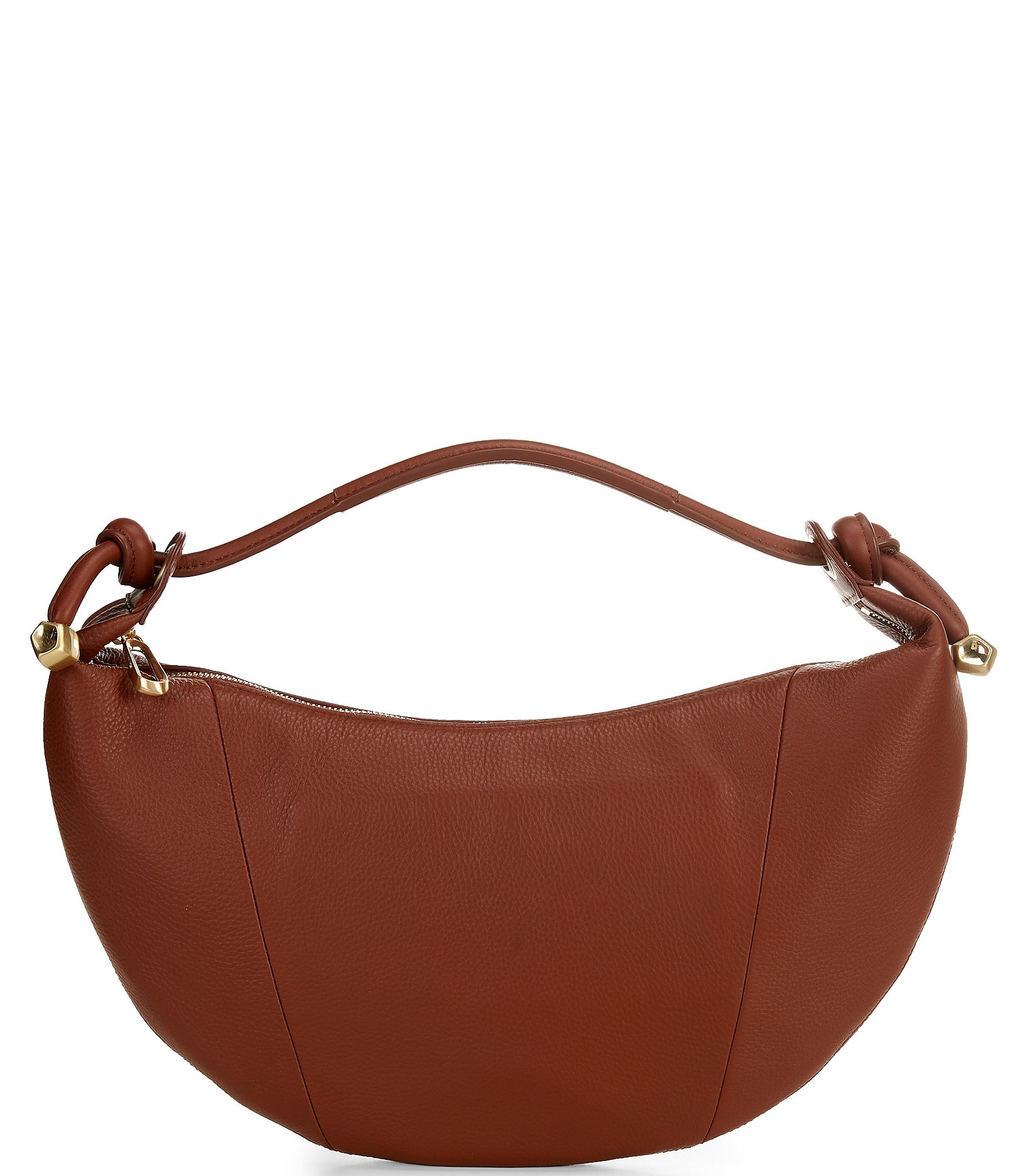 CITRINE Phoenix Suede Medium Hobo Bag