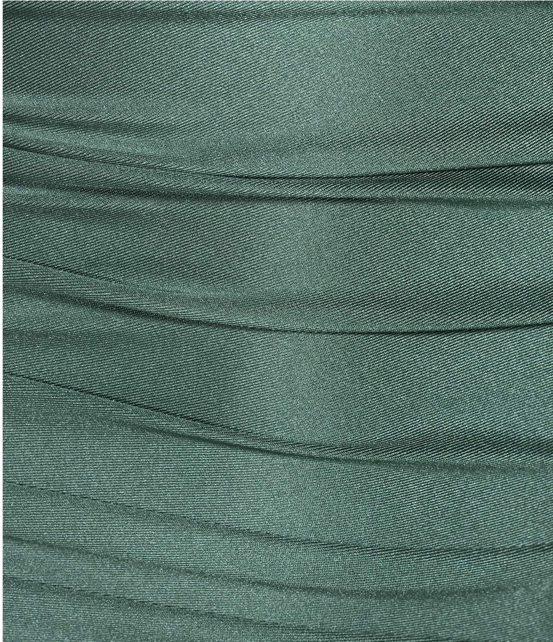 City Vibe One-Shoulder Ruched Ruffled Dress