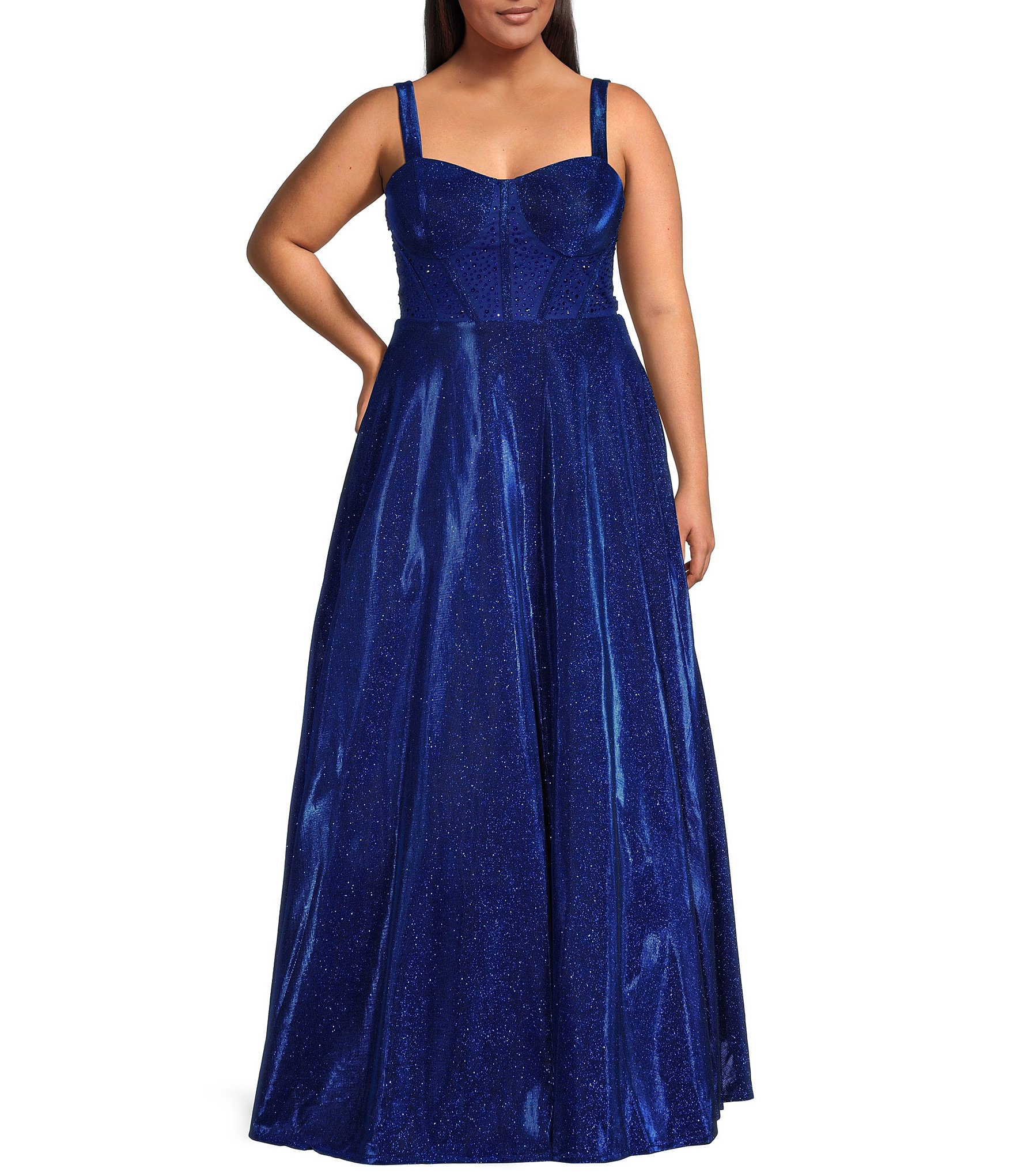 City Vibe Plus Size Sweetheart Neck Bustier Corset Bodice