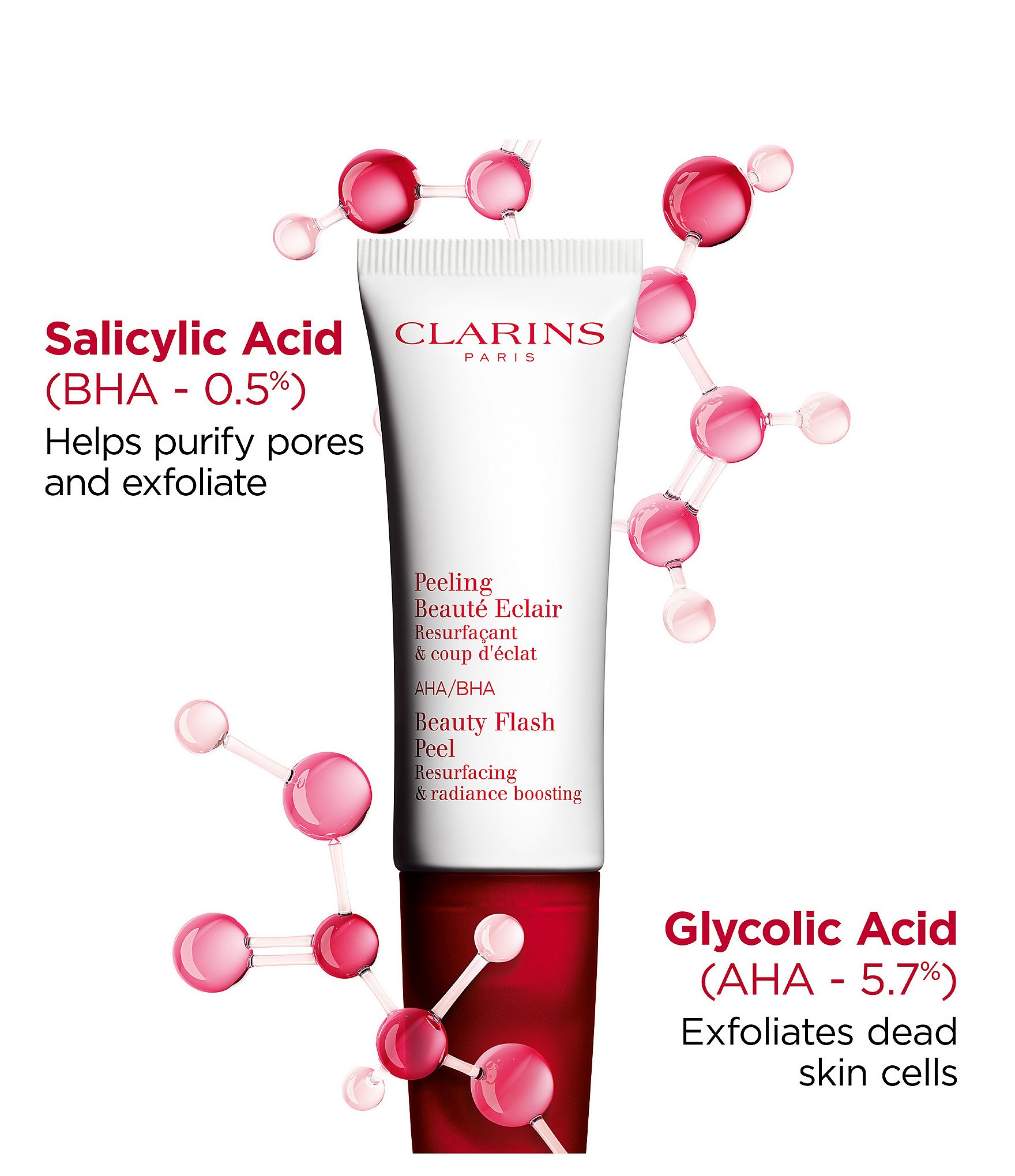 Clarins Beauty Flash Peel with BHA & AHA