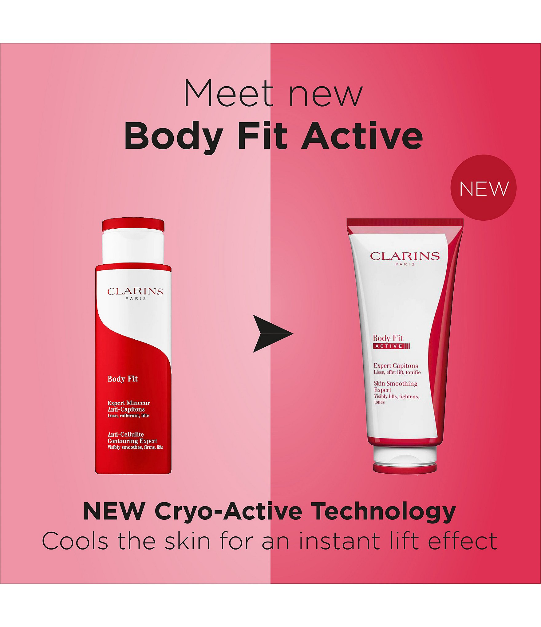 Clarins Body Fit Active Contouring and Smoothing Gel-Cream