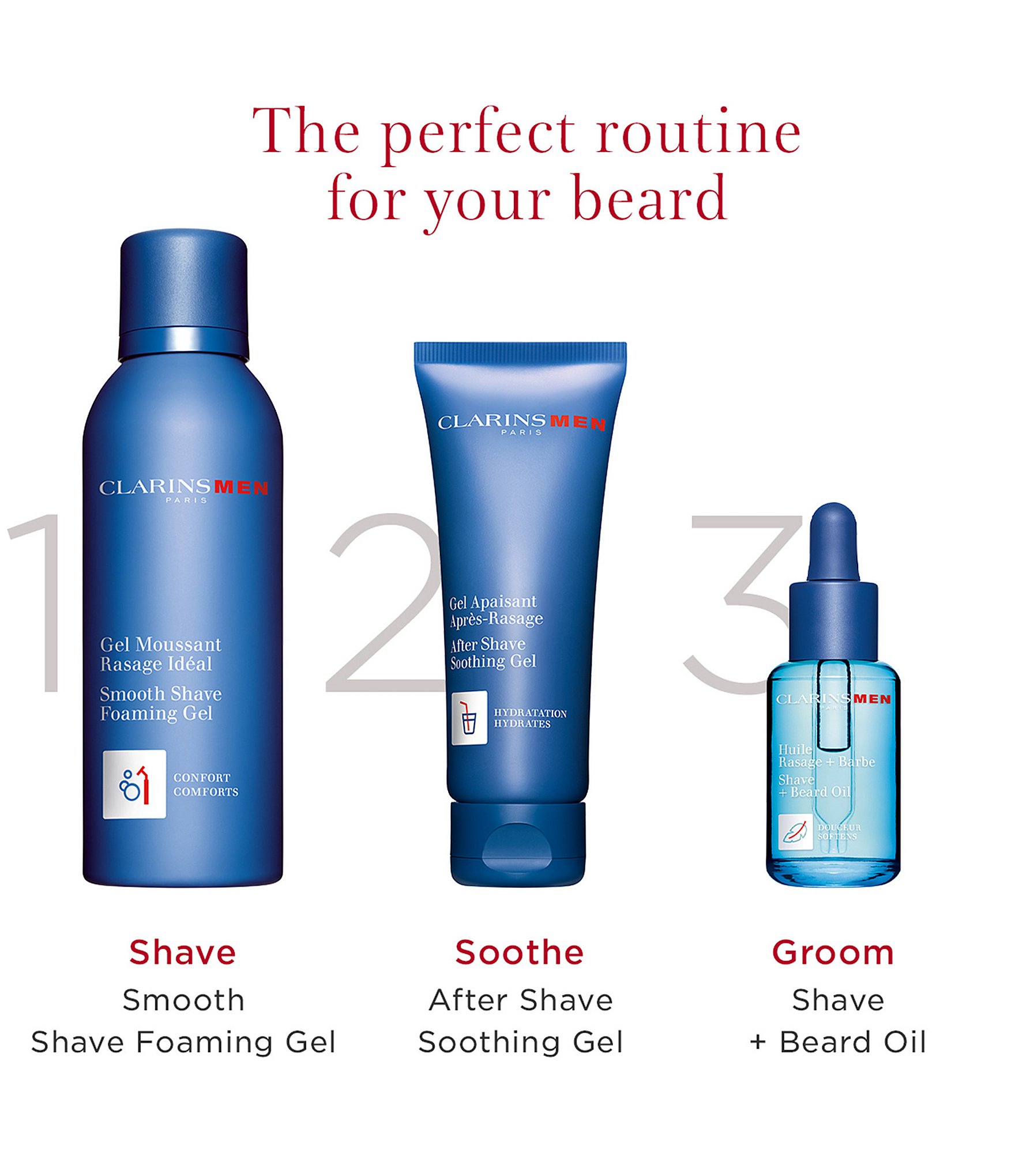 Clarins Clarins Men Smooth Shave Foaming Gel