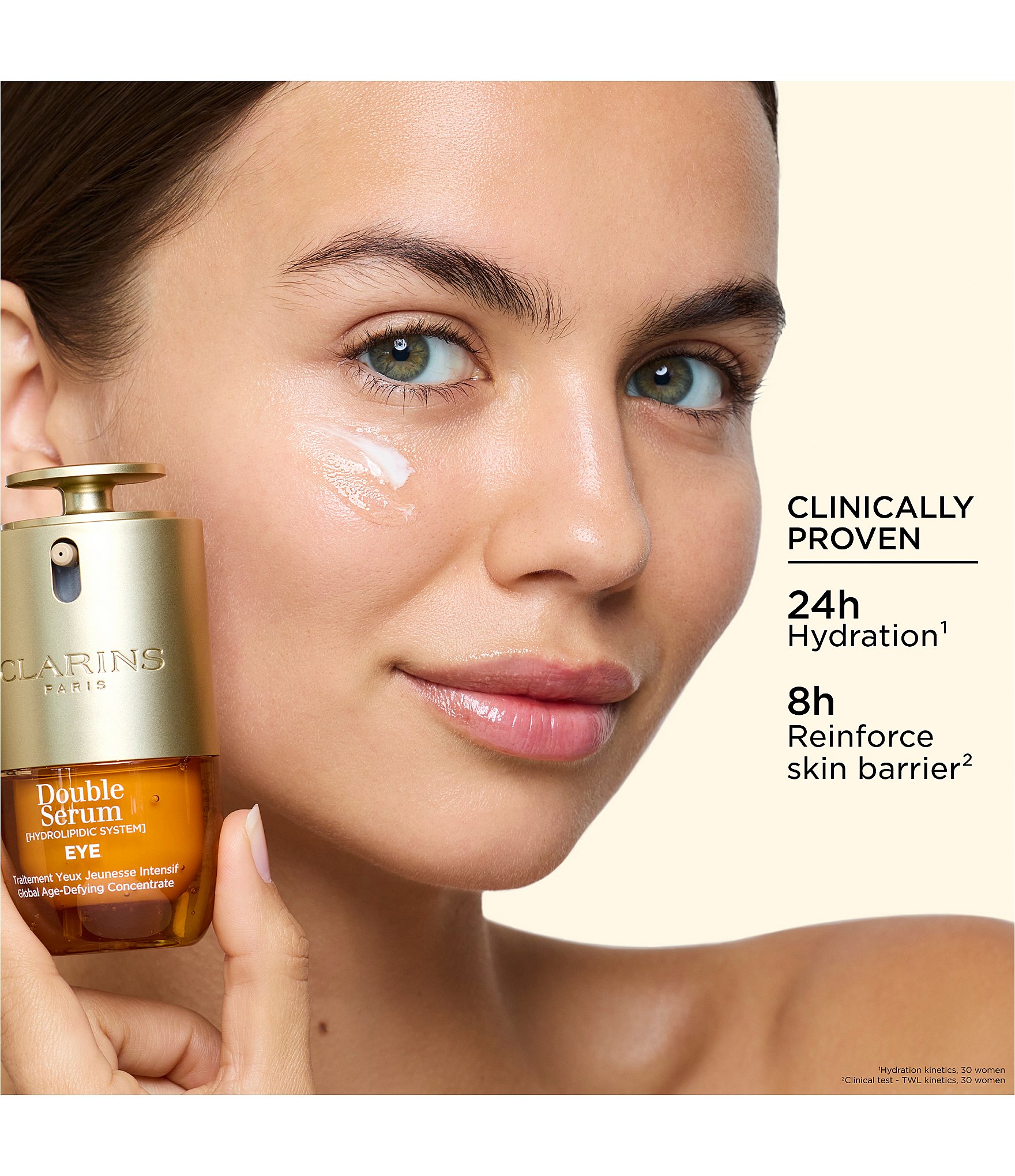 Clarins Double Serum Eye Brightening & Depuffing Holiday 3-Piece Gift Set