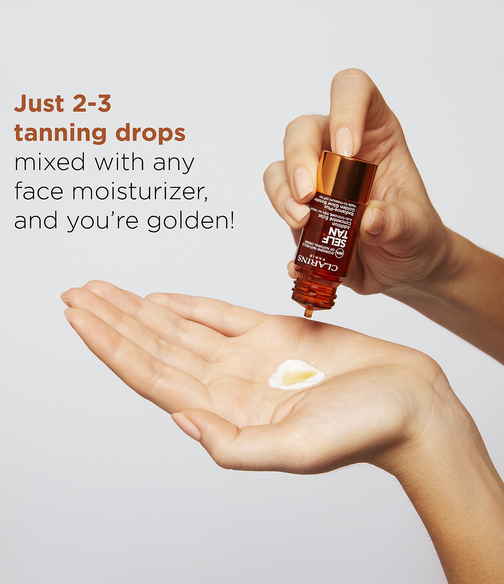 Clarins Self Tanning Face Booster Drops