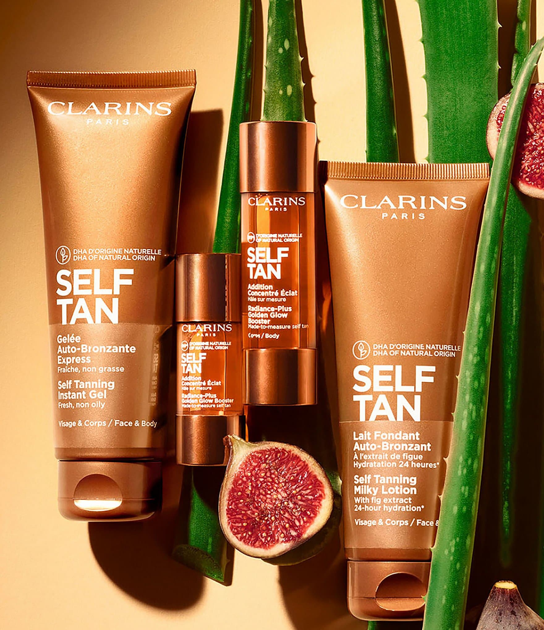 Clarins Self Tanning Face & Body Instant Tinted Gel