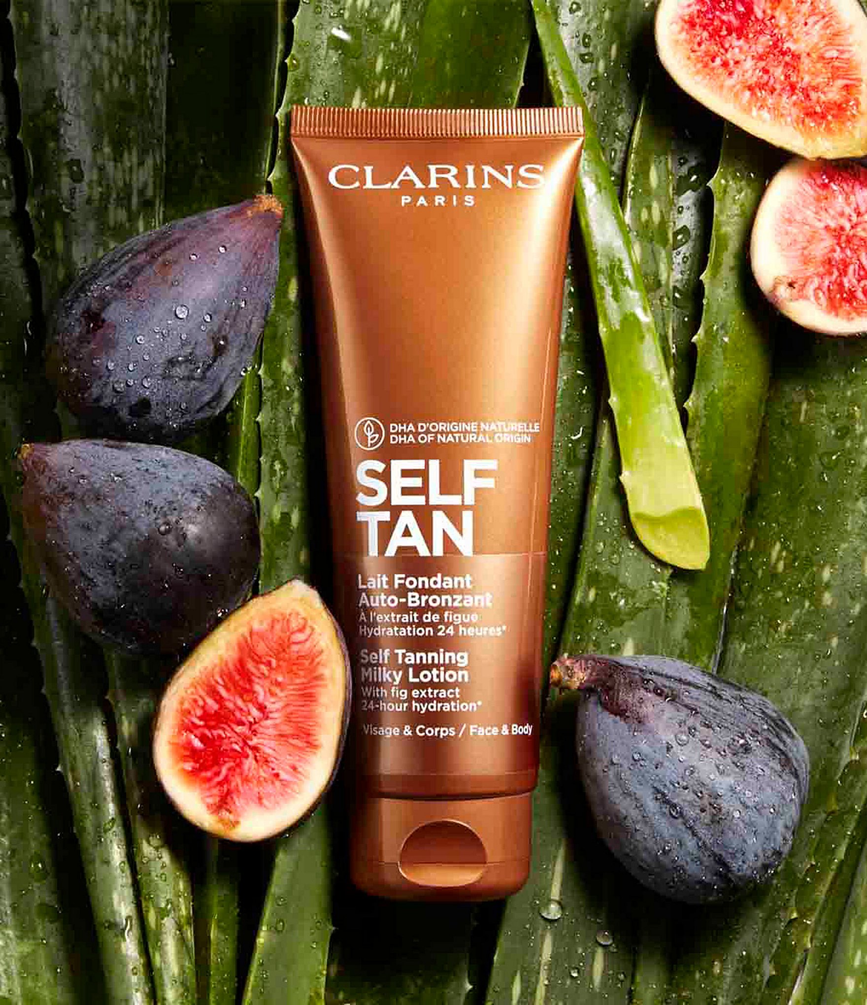 Clarins Self Tanning Face & Body Milky Lotion