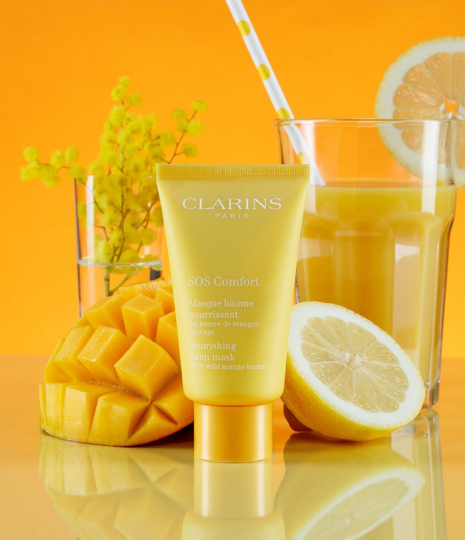 Clarins SOS Comfort Nourishing Balm Face Mask