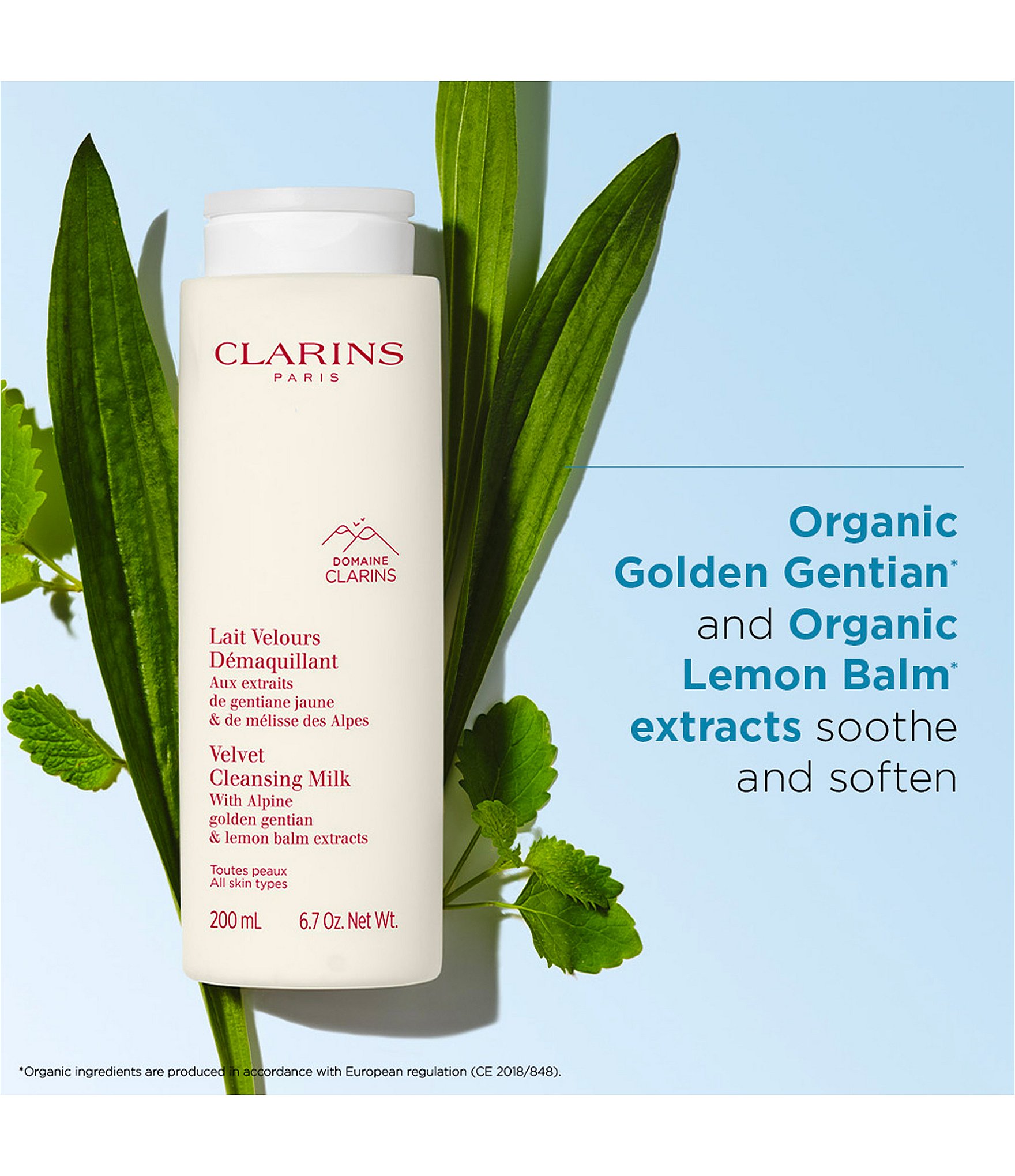 Clarins Velvet Hydrating Refillable Cleansing Milk