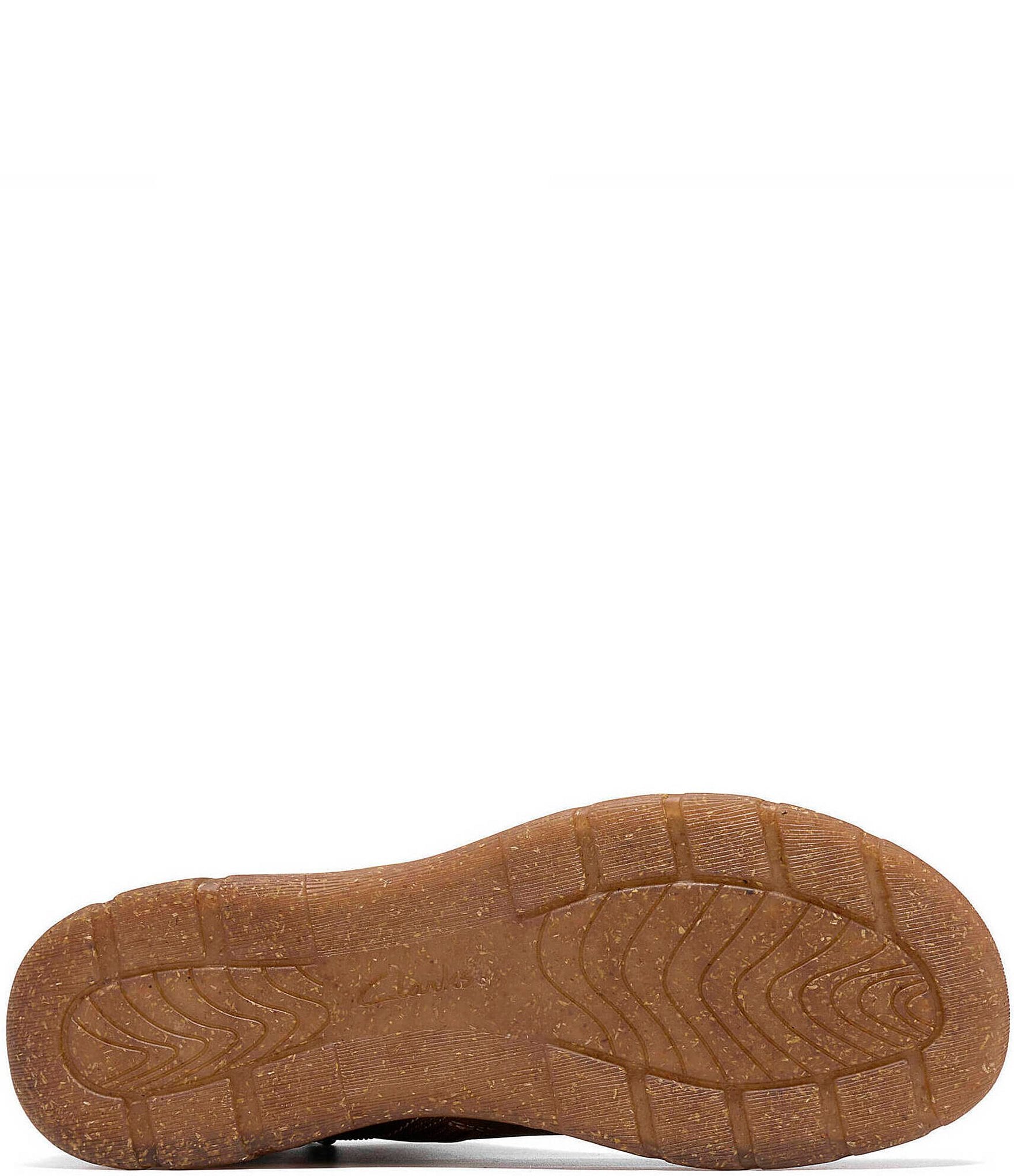 Clarks Artisan Orlene Eve Leather Side Zip Slip Ons