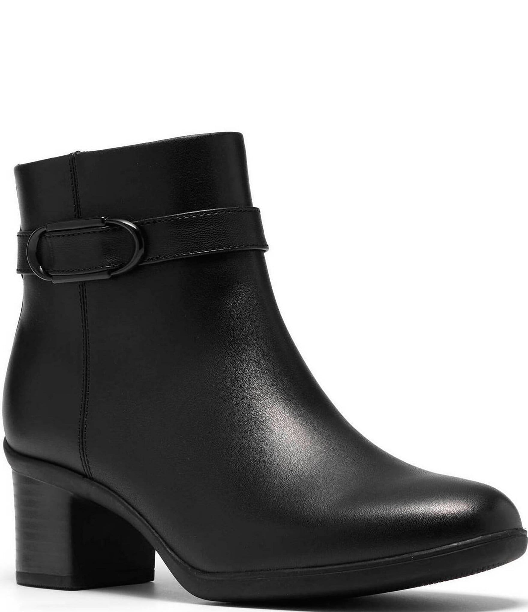 Clarks Artisan Shaya Style Waterproof Leather Booties