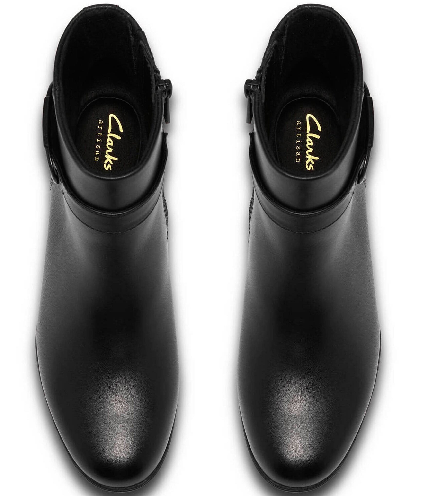 Clarks Artisan Shaya Style Waterproof Leather Booties
