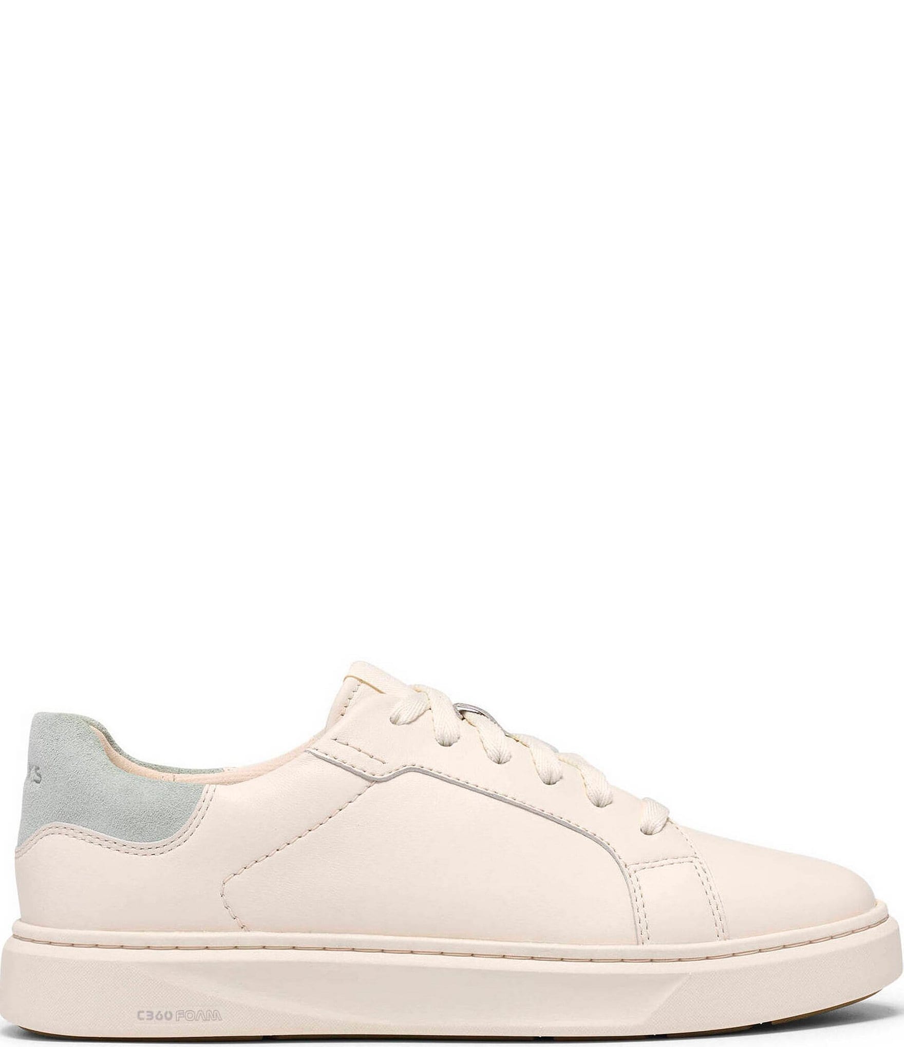 Clarks Code C Lace Up Leather Sneakers