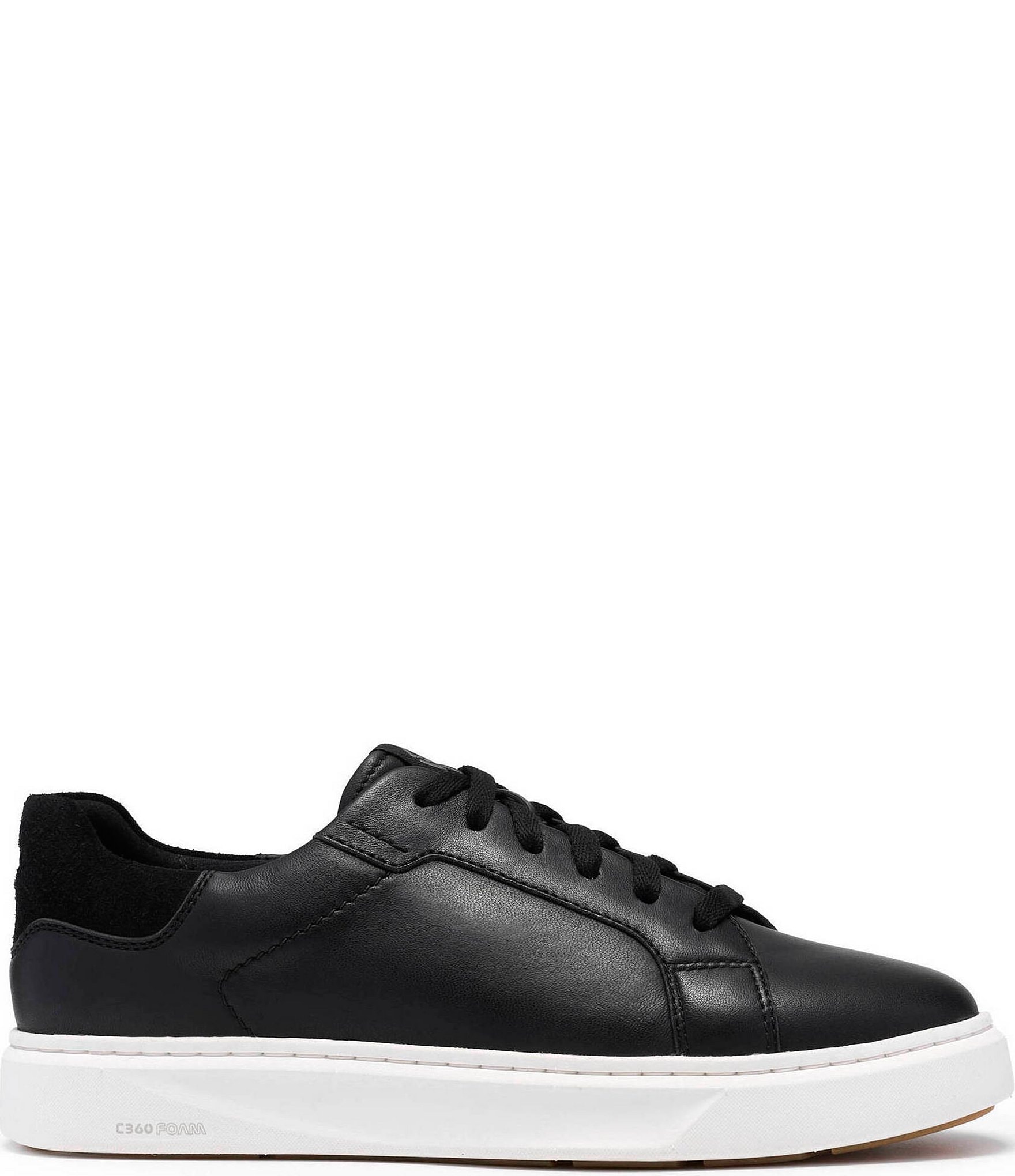 Clarks Code C Lace Up Leather Sneakers
