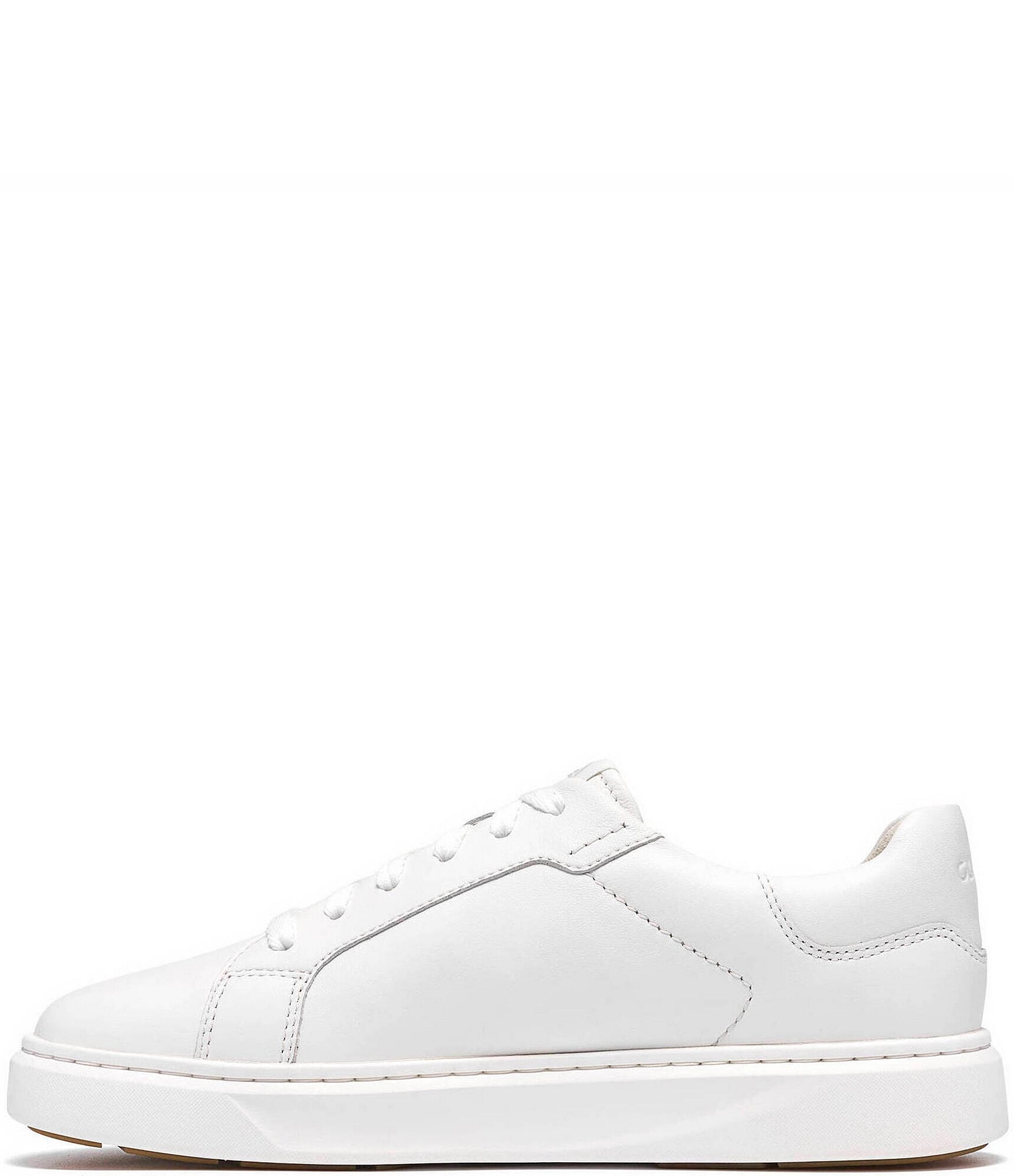 Clarks Code C Lace Up Leather Sneakers