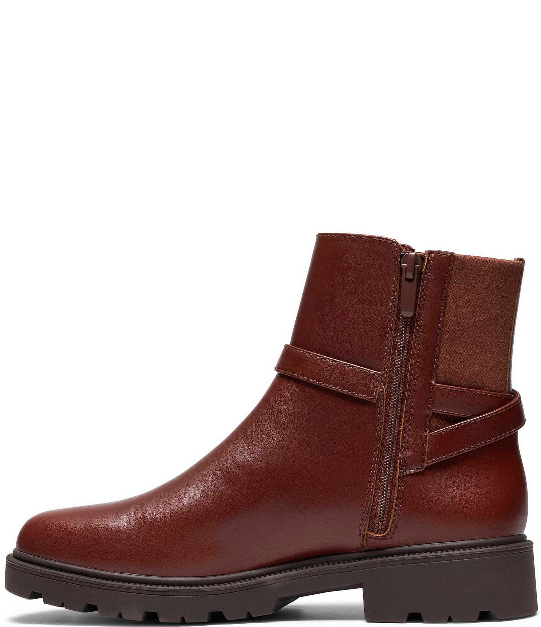 Clarks Code L Bay Montigo Leather Booties