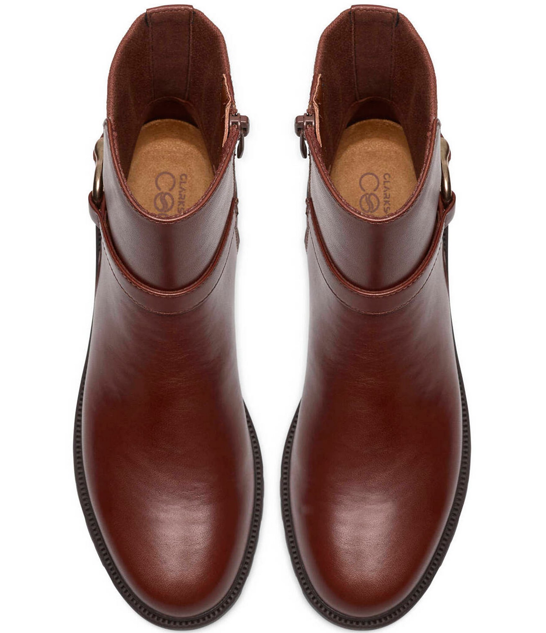 Clarks Code L Bay Montigo Leather Booties