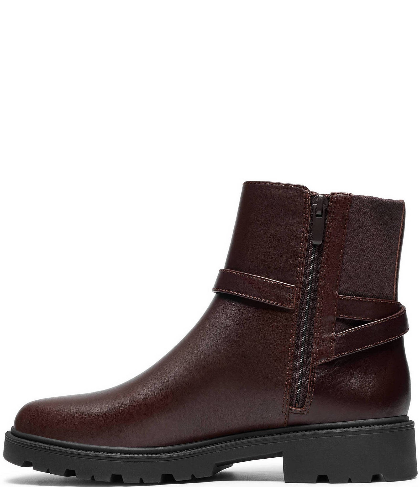 Clarks Code L Bay Montigo Leather Booties