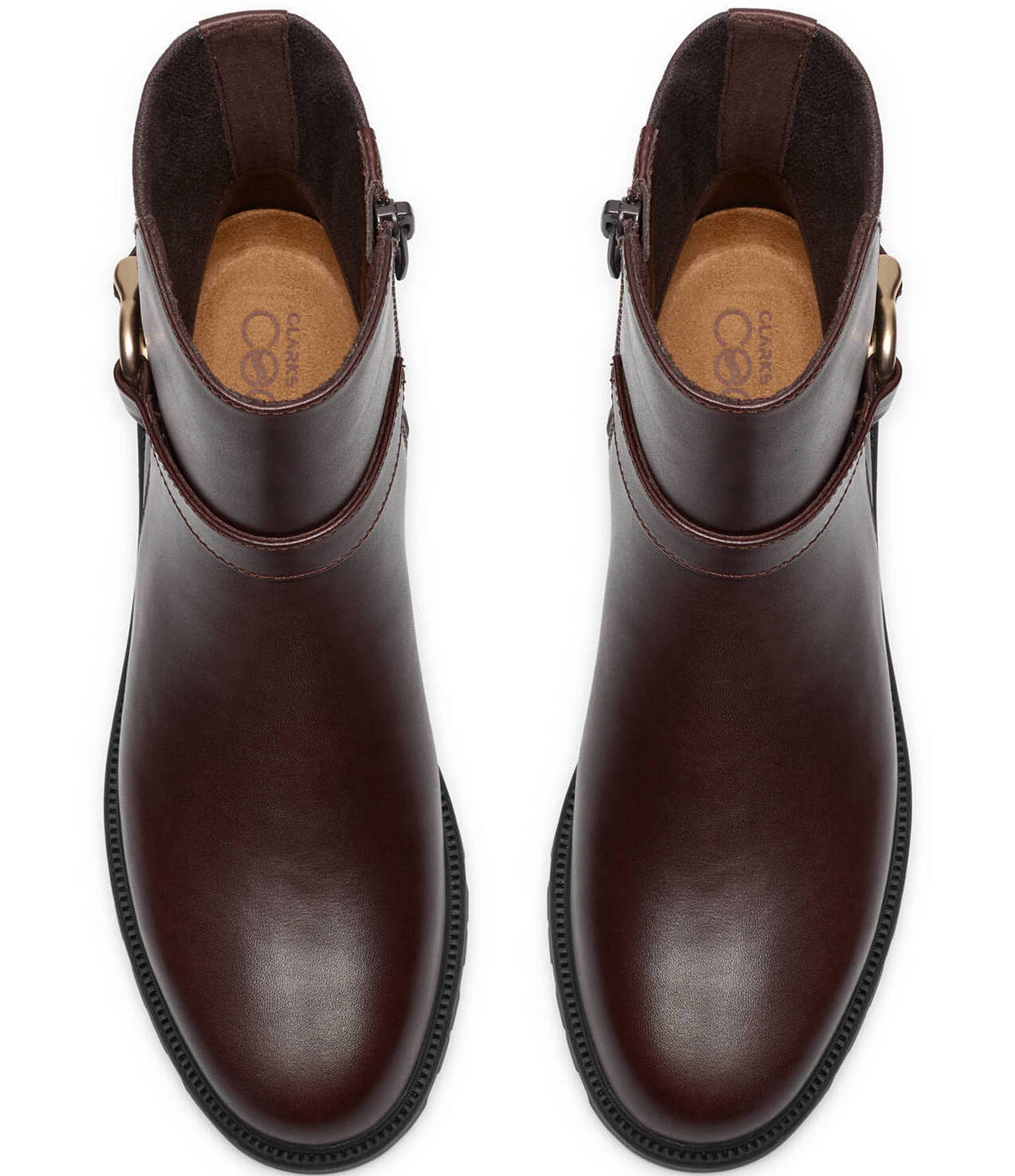 Clarks Code L Bay Montigo Leather Booties