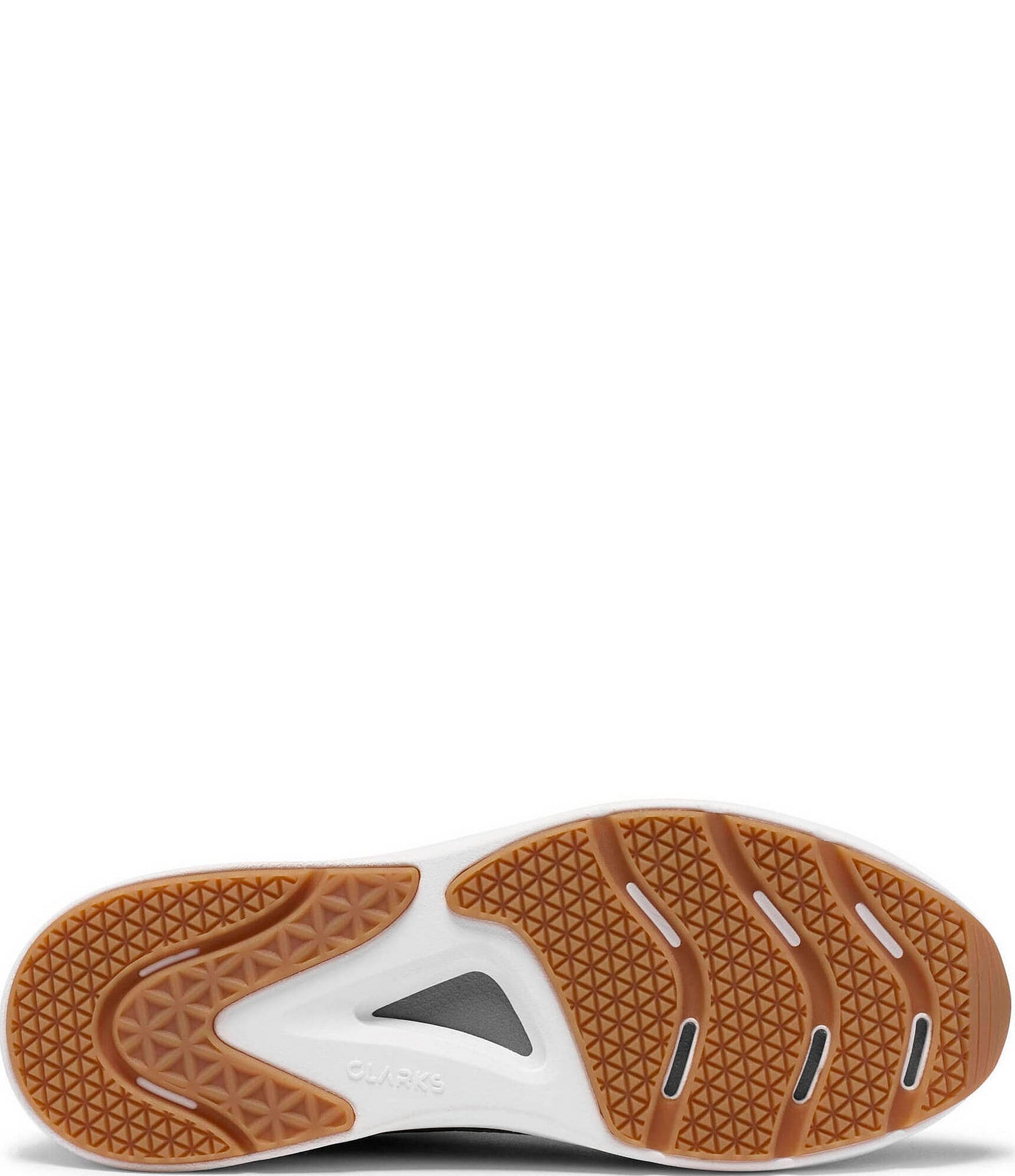 Clarks Code R Run Crocodile Embossed Leather Sneakers