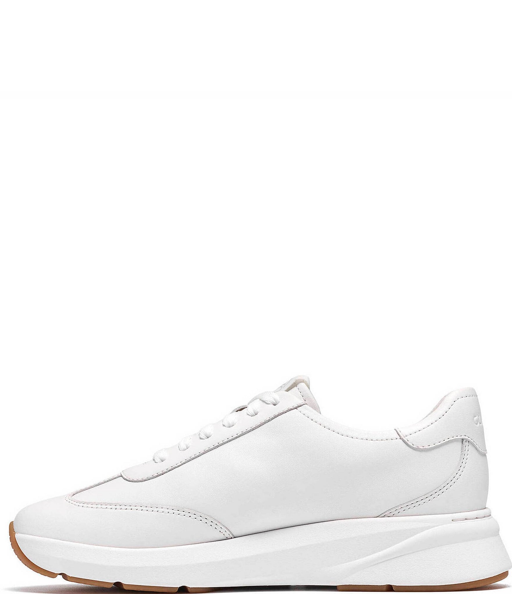 Clarks Code R Run Leather Sneakers