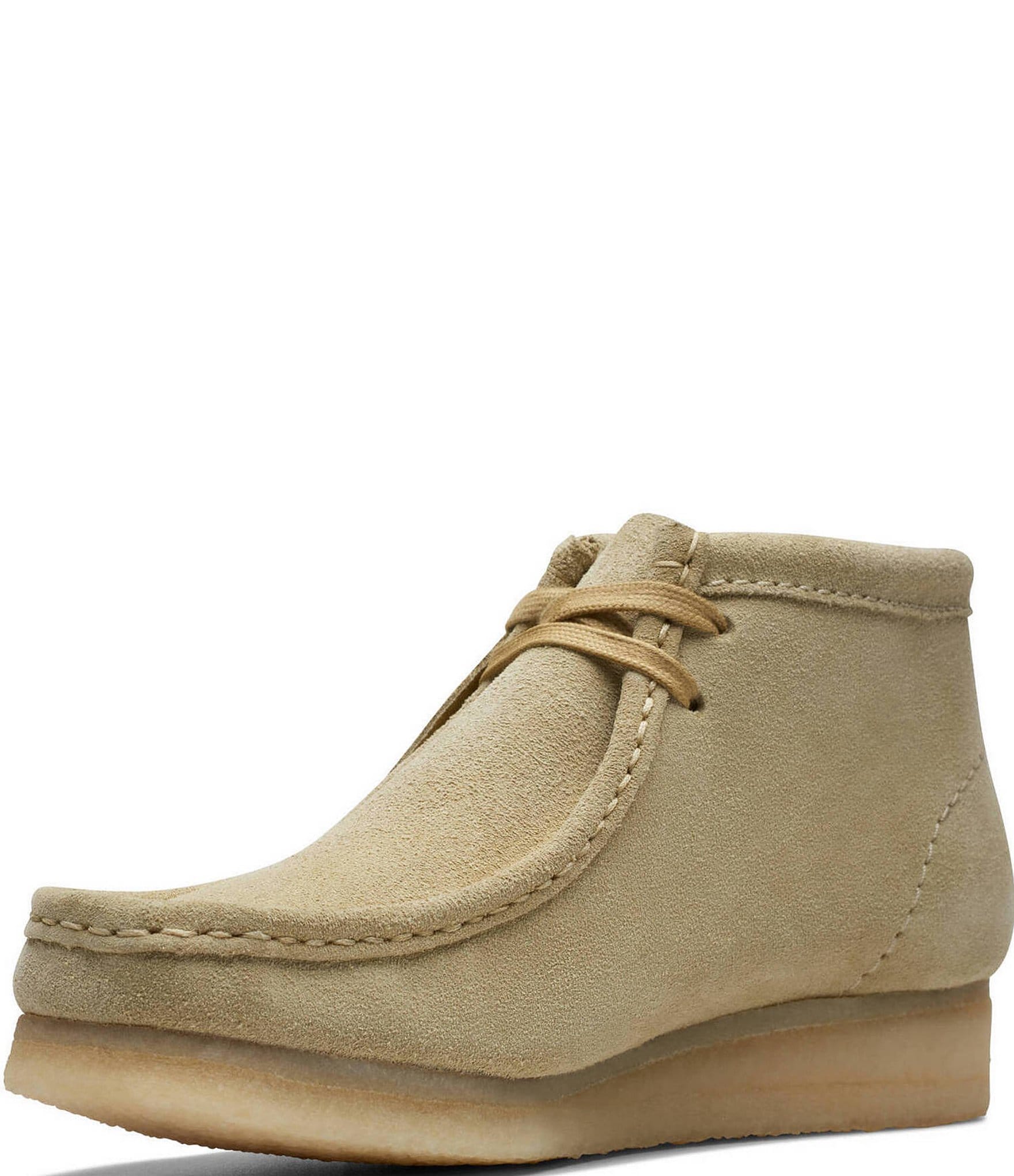 Clarks Original Wallabee Suede Chukka Booties