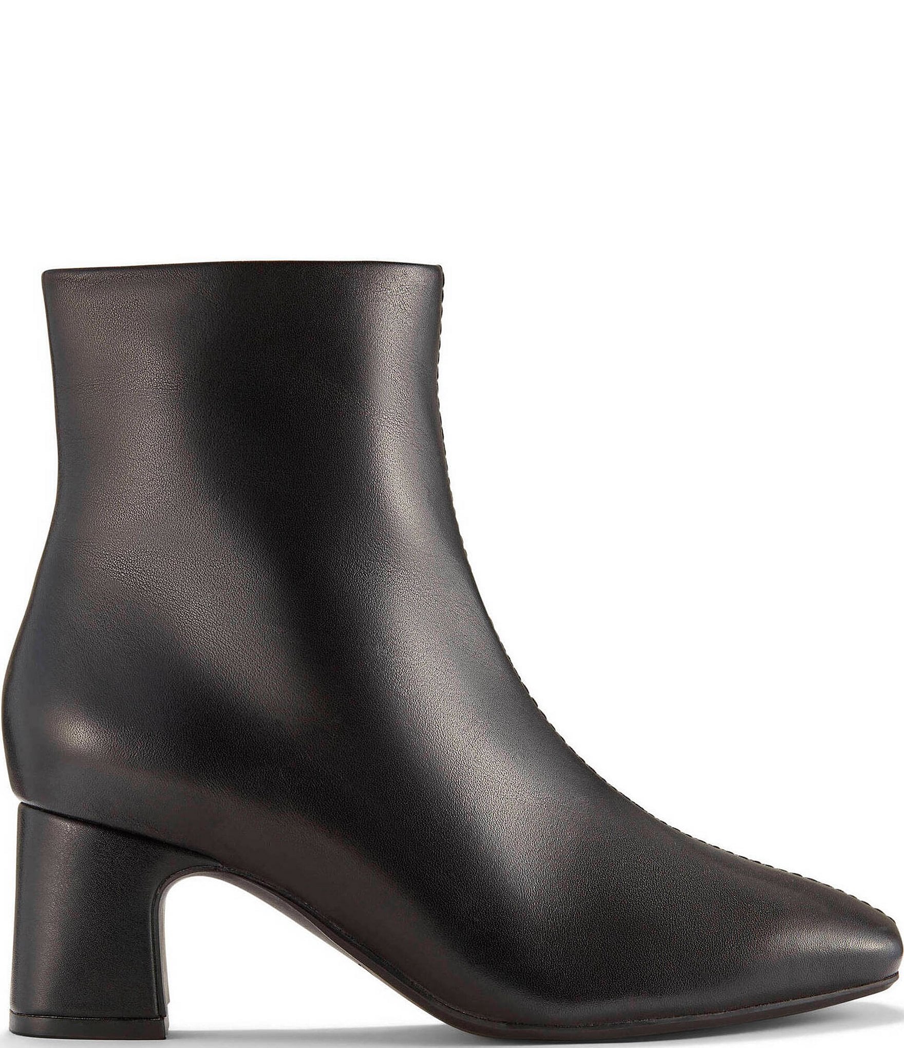 Clarks Signature Fernie Zip Leather Booties