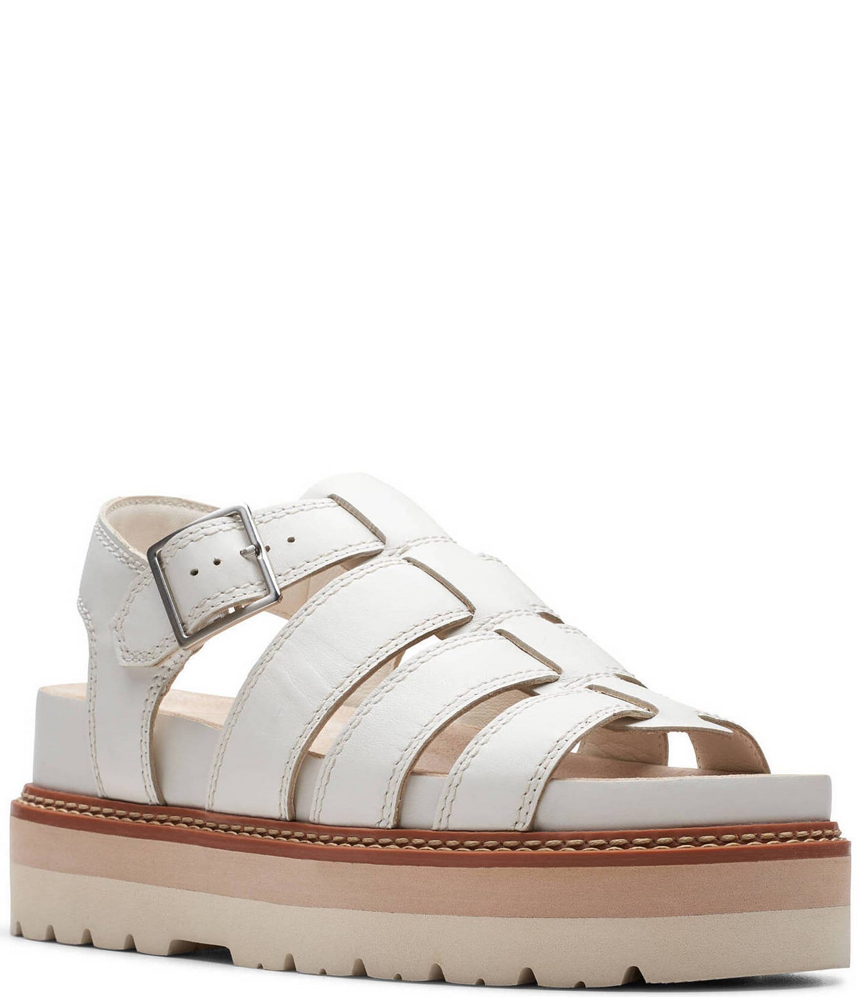 Clarks sandals outlet platform