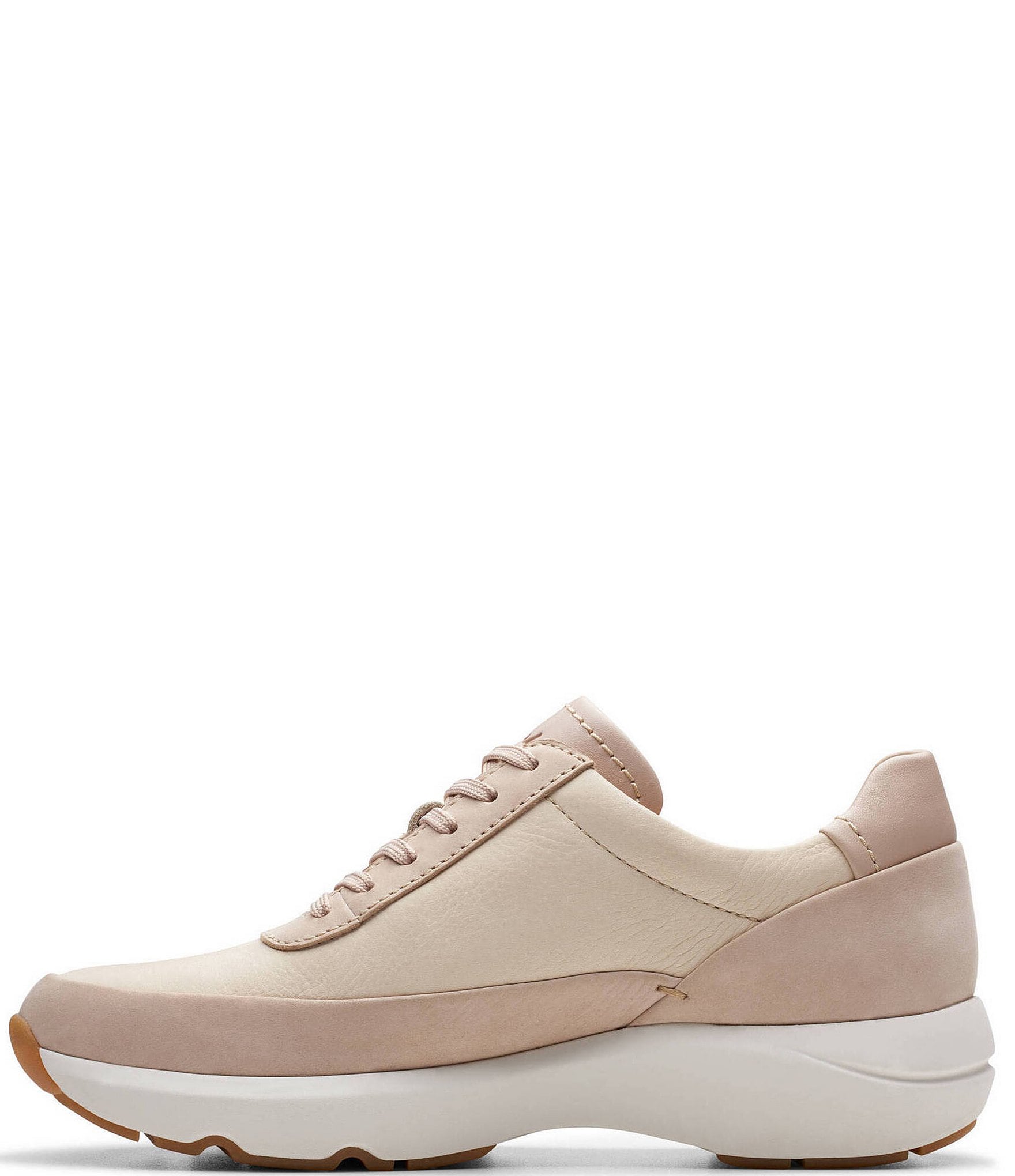 Clarks Signature Tivoli Side Zip Lace-Up Sneakers