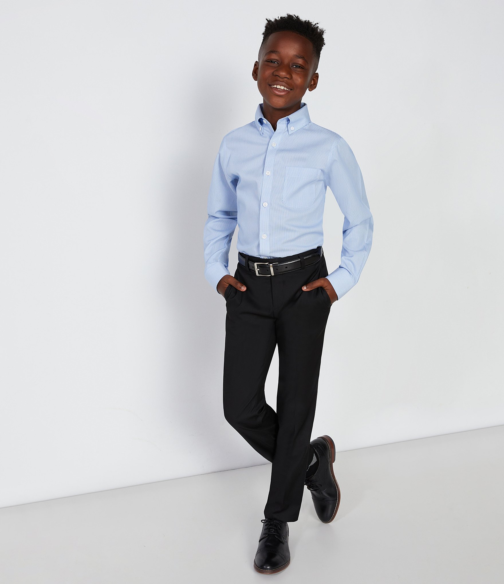 Class Club Big Boys 8-20 Flat Front Dress Pants