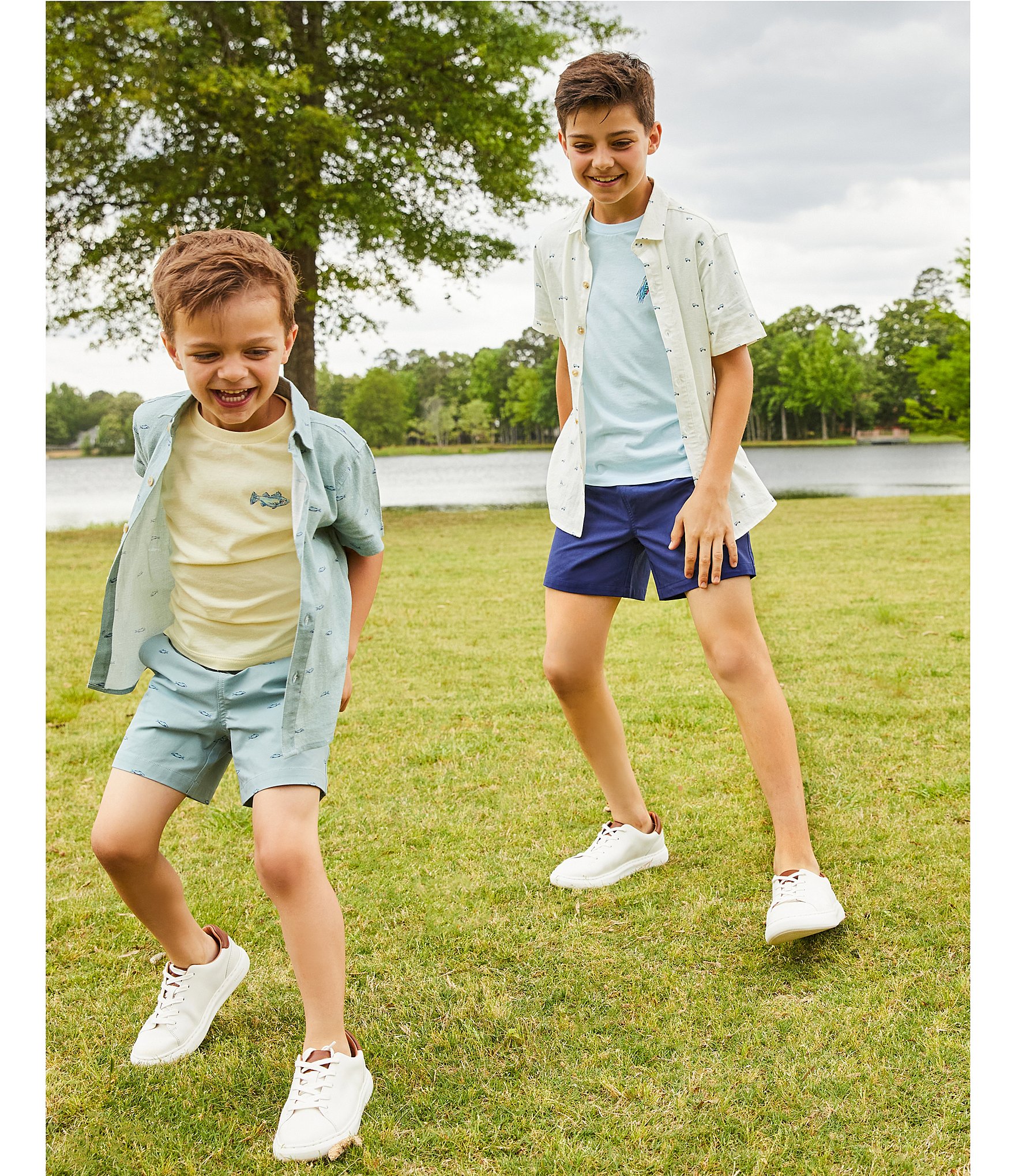 Class Club Big Boys Synthetic Pull-On Shorts