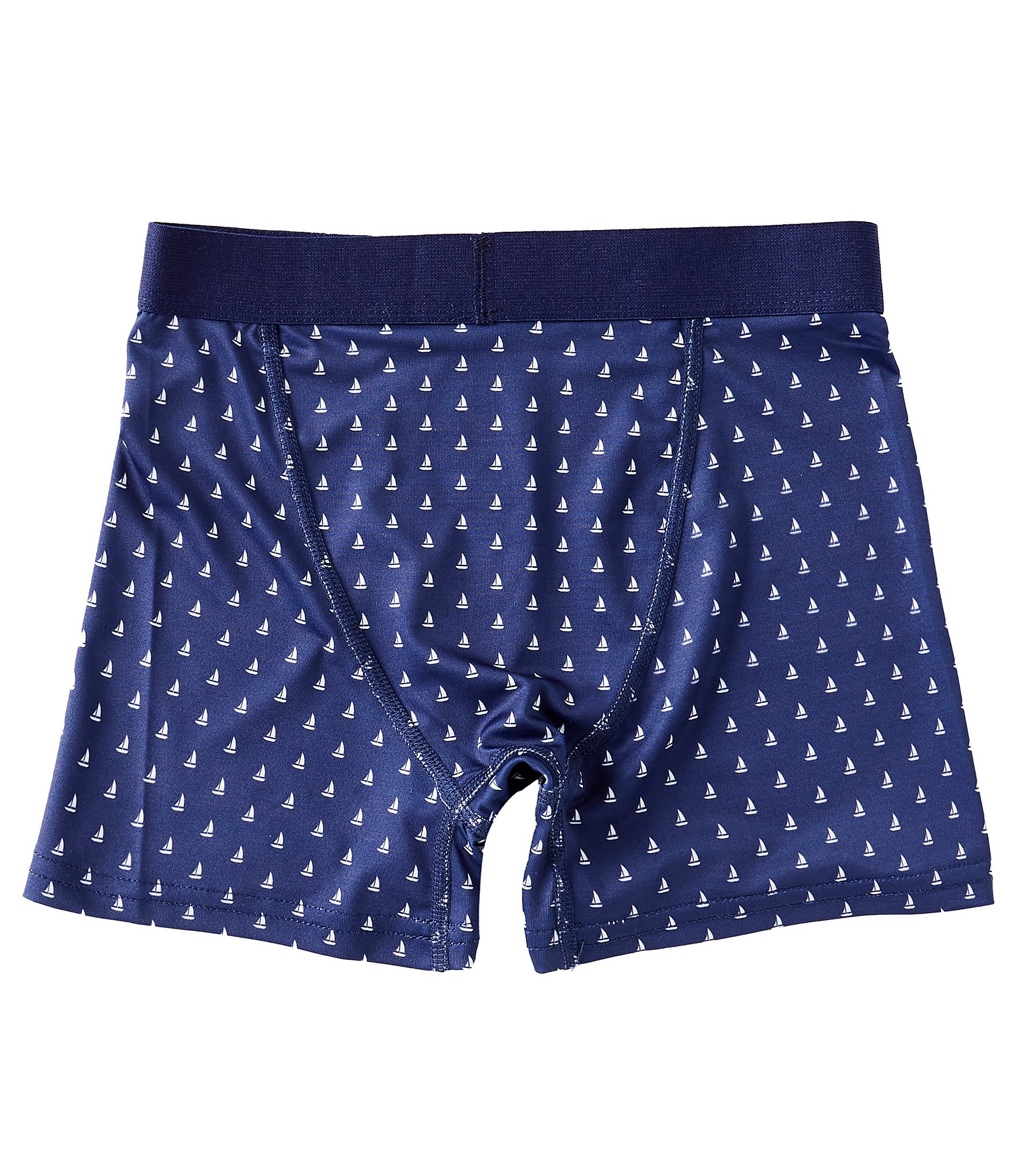 Class Club Boys 6-20 Sailboats Print Boxer Briefs