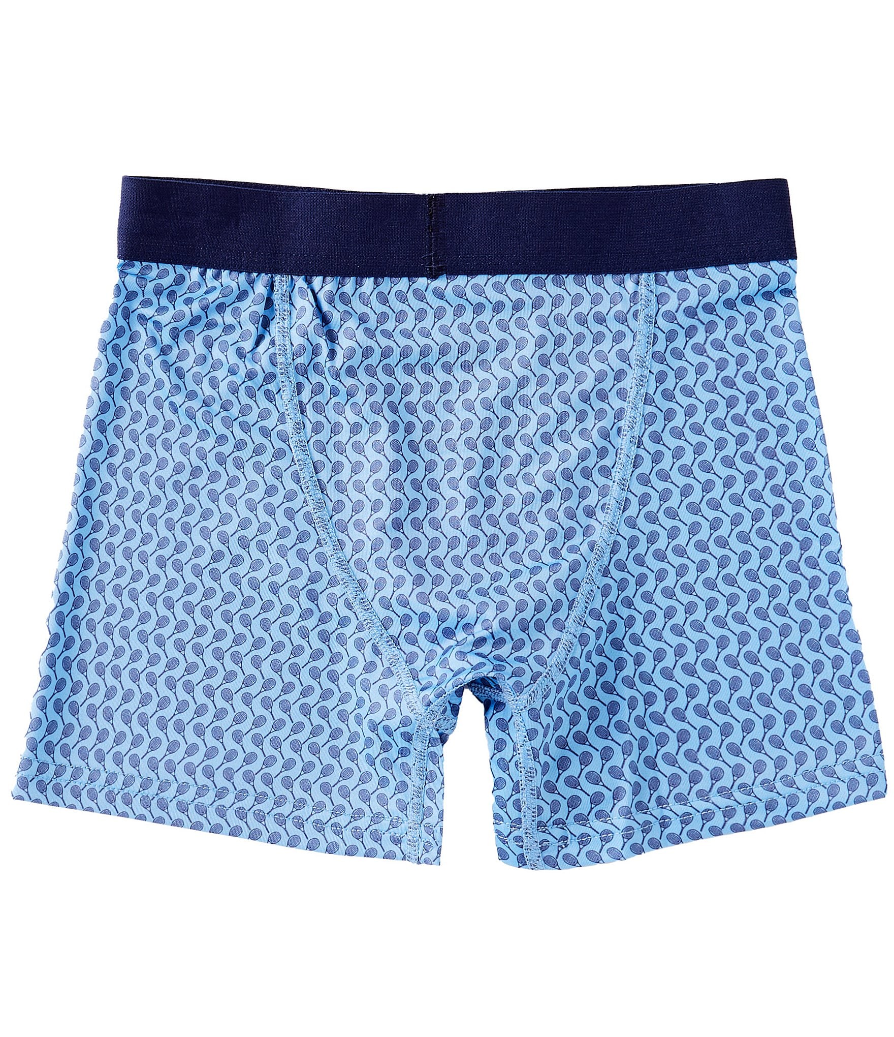 Class Club Boys 6-20 Tennis Racket Print Boxer Briefs