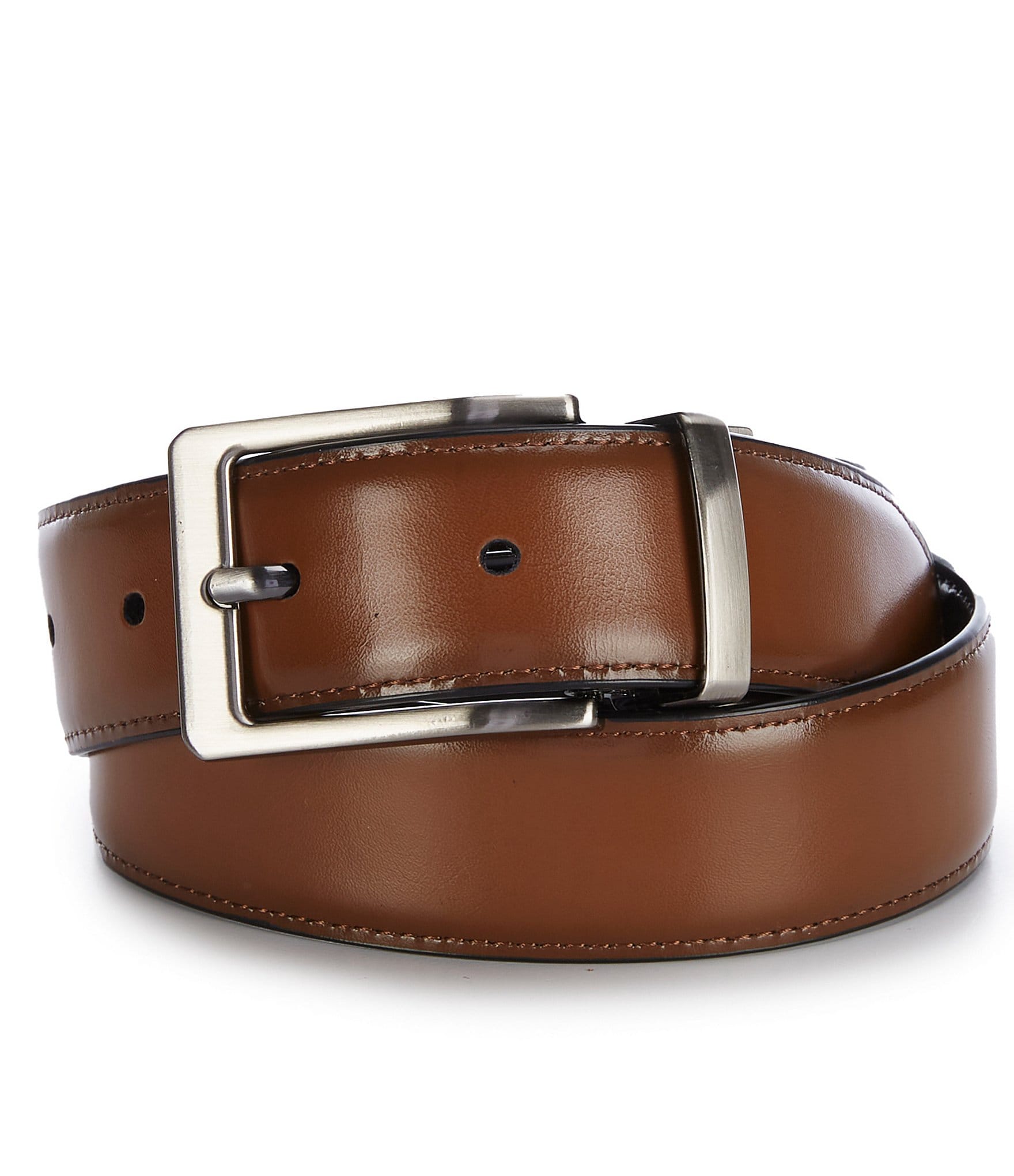 Class Club Boys Burnish Reversible Leather Belt